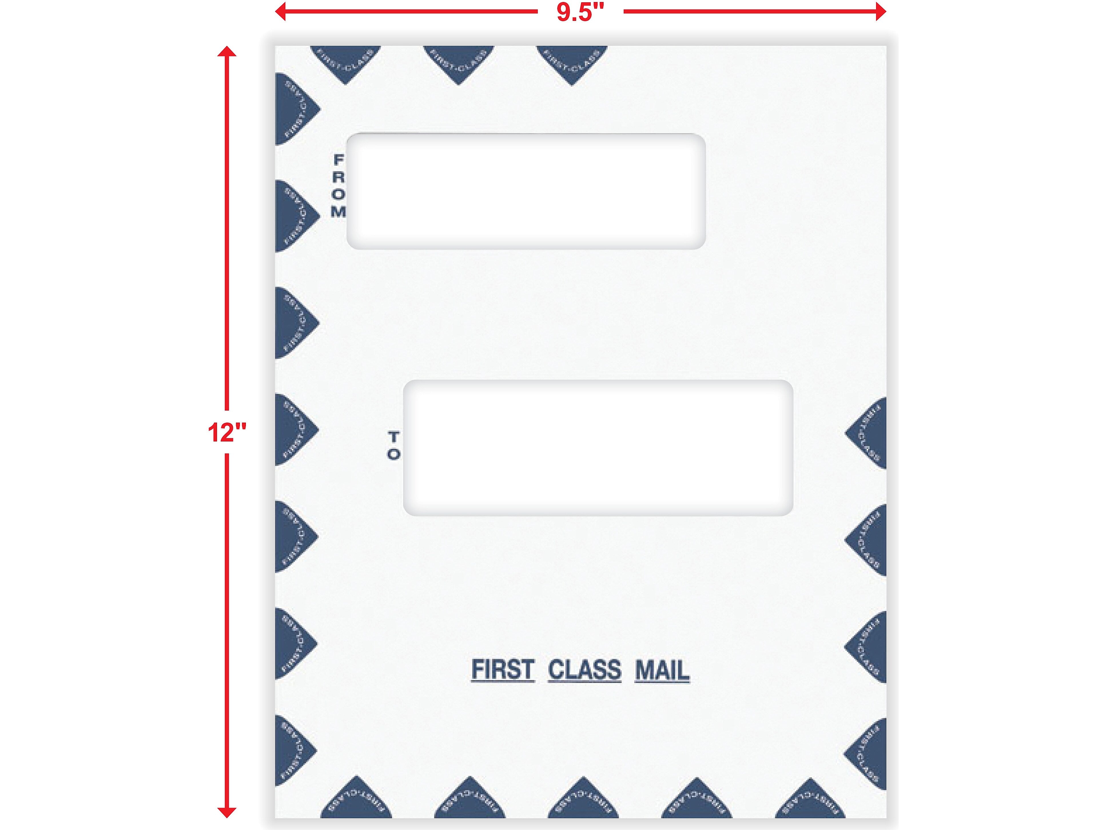 ComplyRight Self-Seal Tax Envelope, 9.5