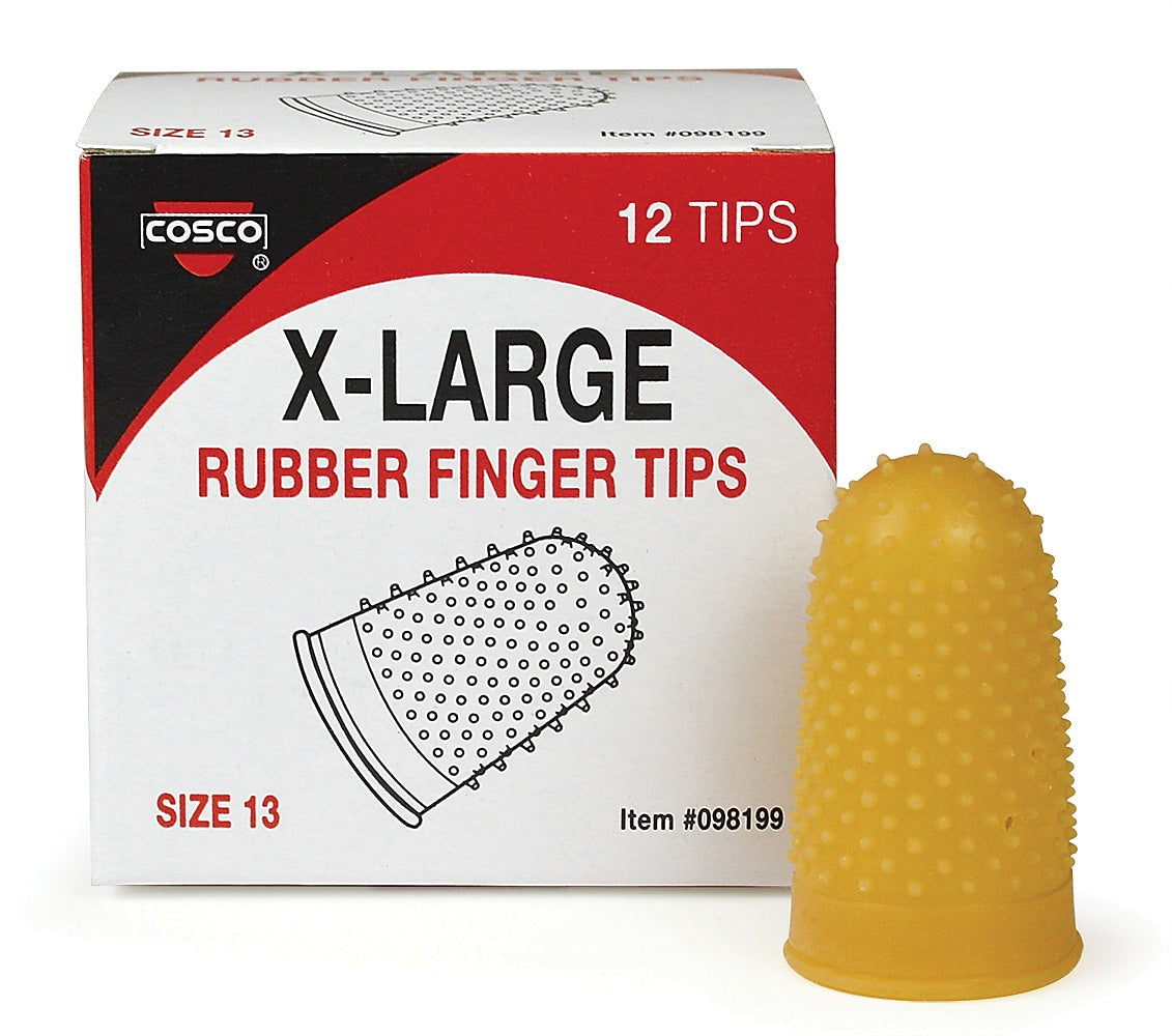 Cosco Finger Pad, Orange, Dozen