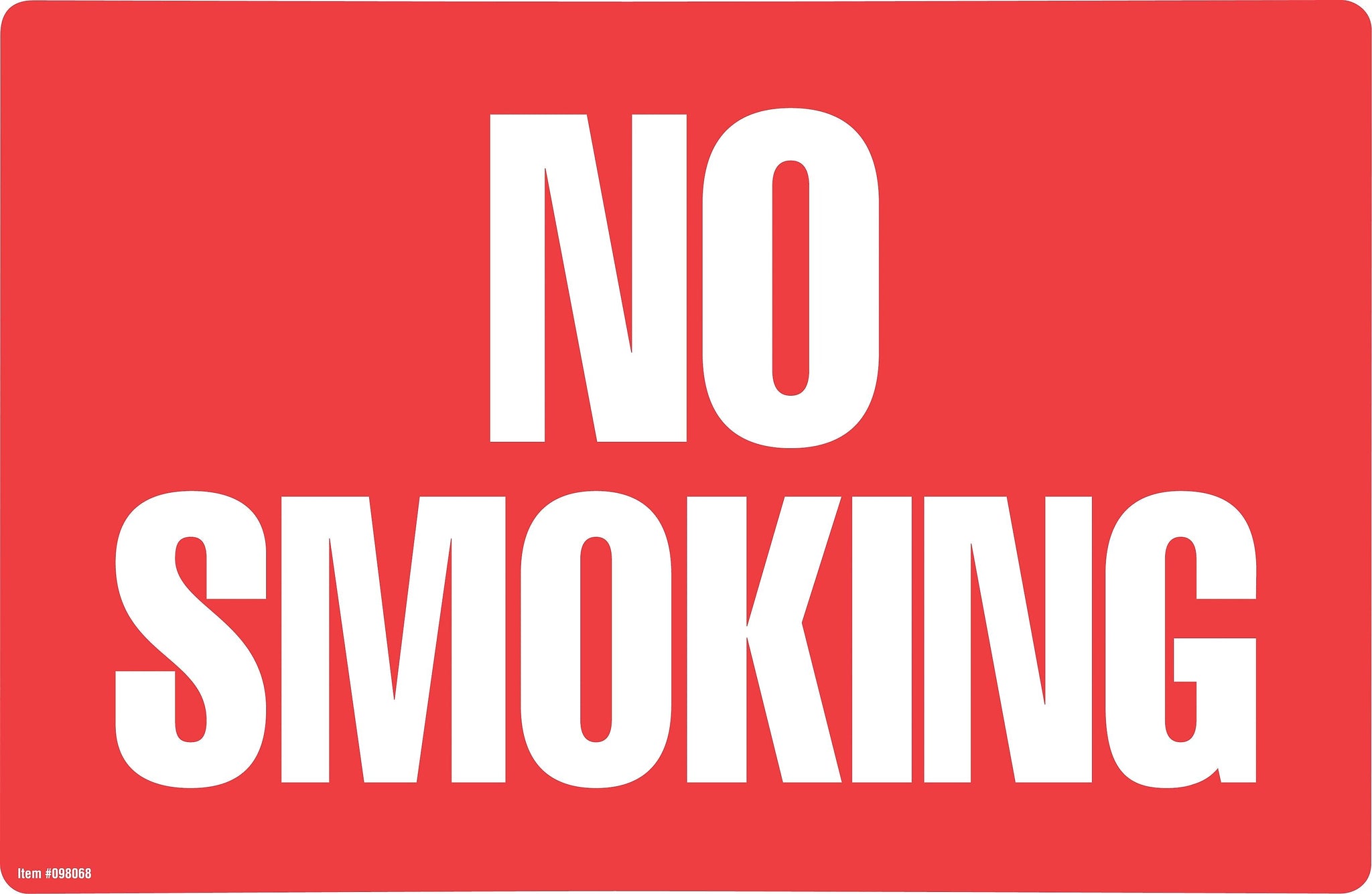 Cosco® No Smoking/No Fumar 8