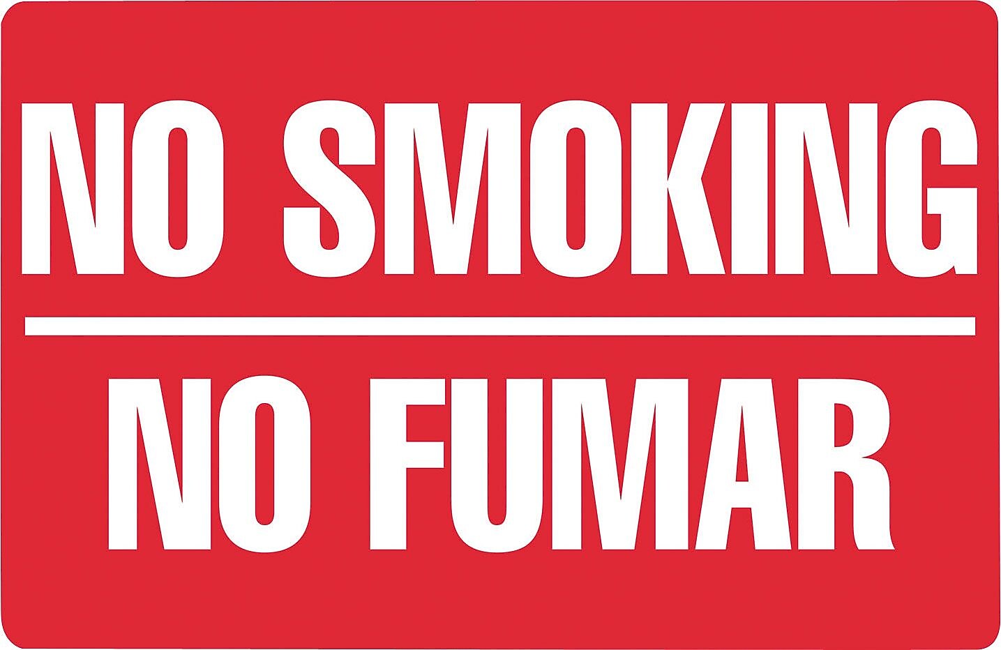 Cosco® No Smoking/No Fumar 8