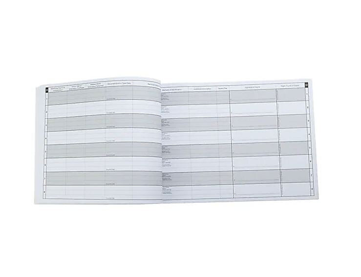 Cosco Notary Journal, 8 X 11