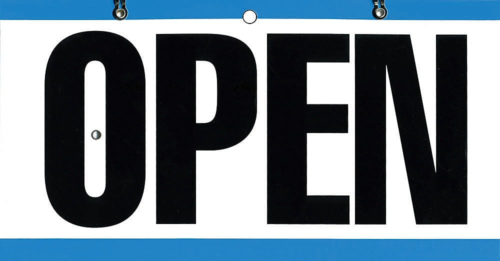 Cosco® Open/Closed Outdoor Sign, 11.6