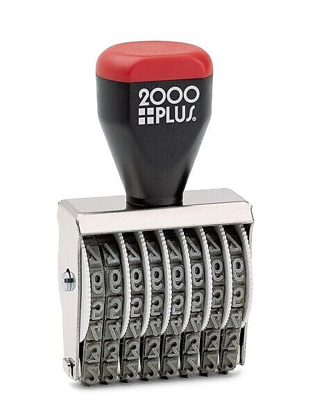 Cosco Rubber Number Stamp, Size 2, 3/16