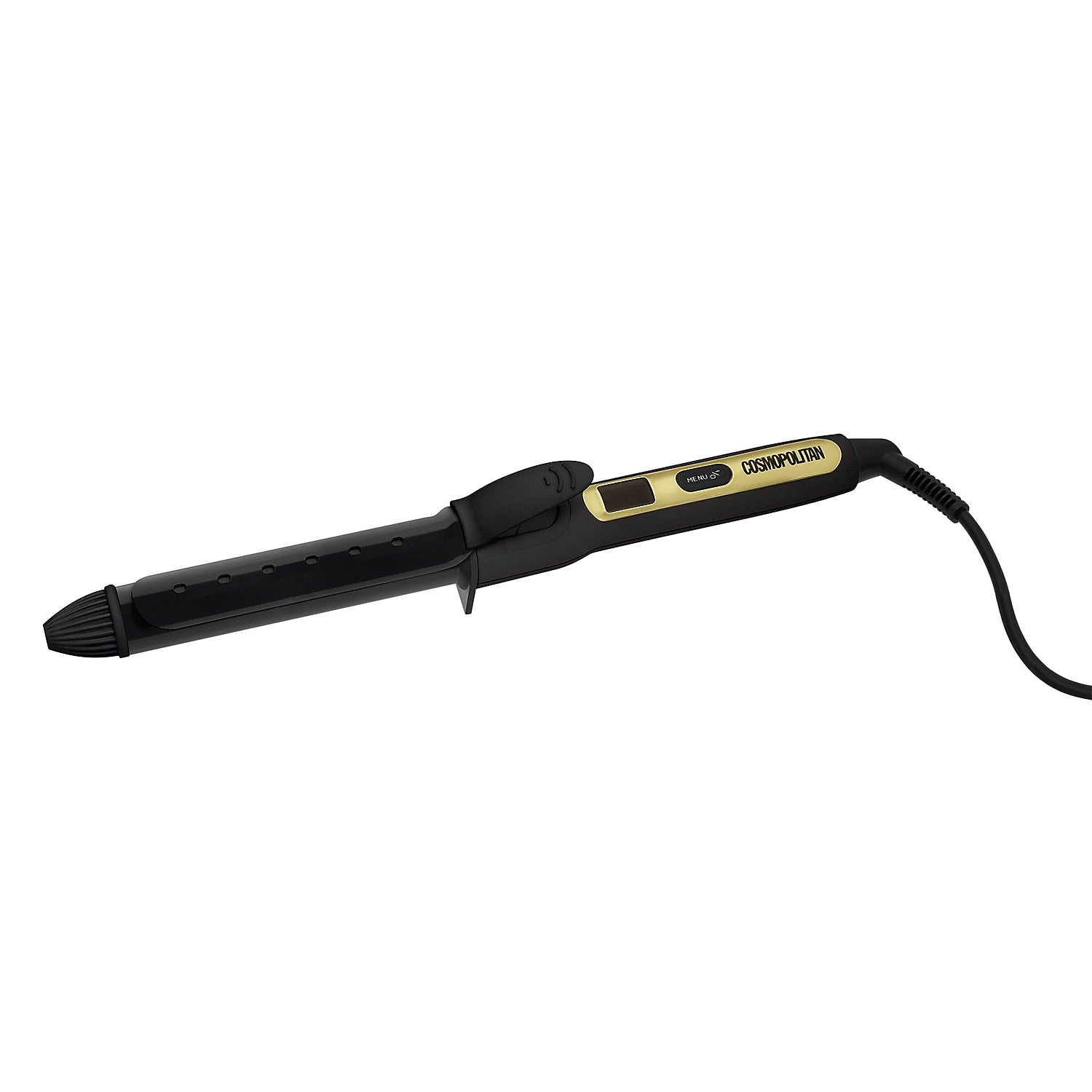 Cosmopolitan Ceramic Hair Curler, 1-Inch, Black & Gold,