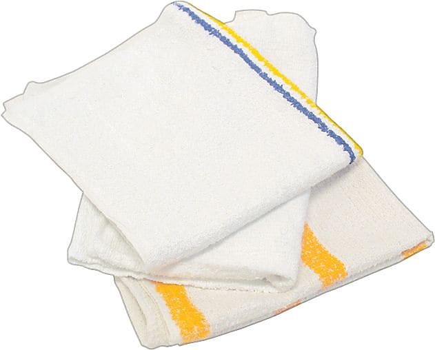 Counter Cloth/Bar Mop, 5 Dz/Cs, Assorted Colors