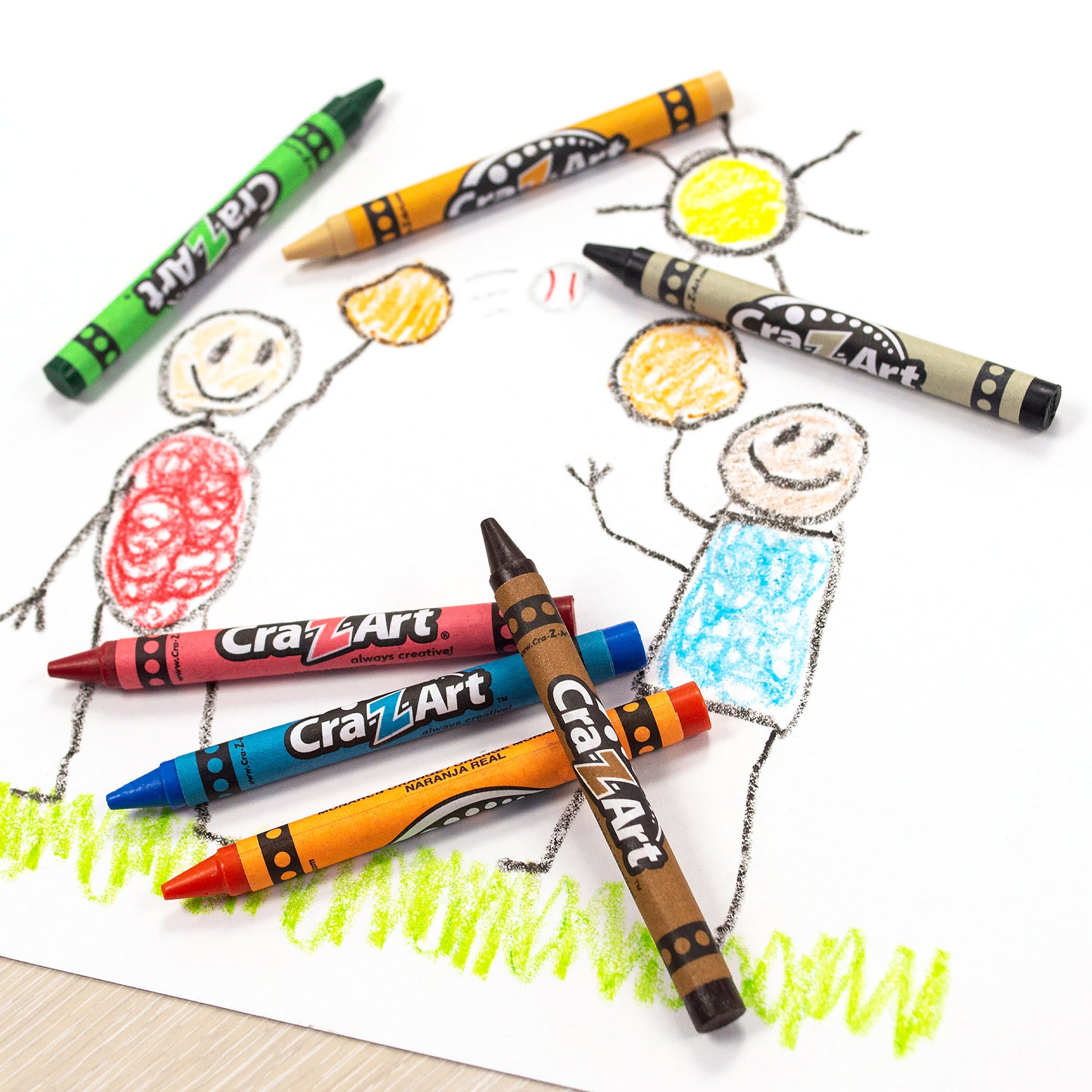 Cra-Z-Art Crayon Classroom Pack, Assorted Colors, 800/Pack