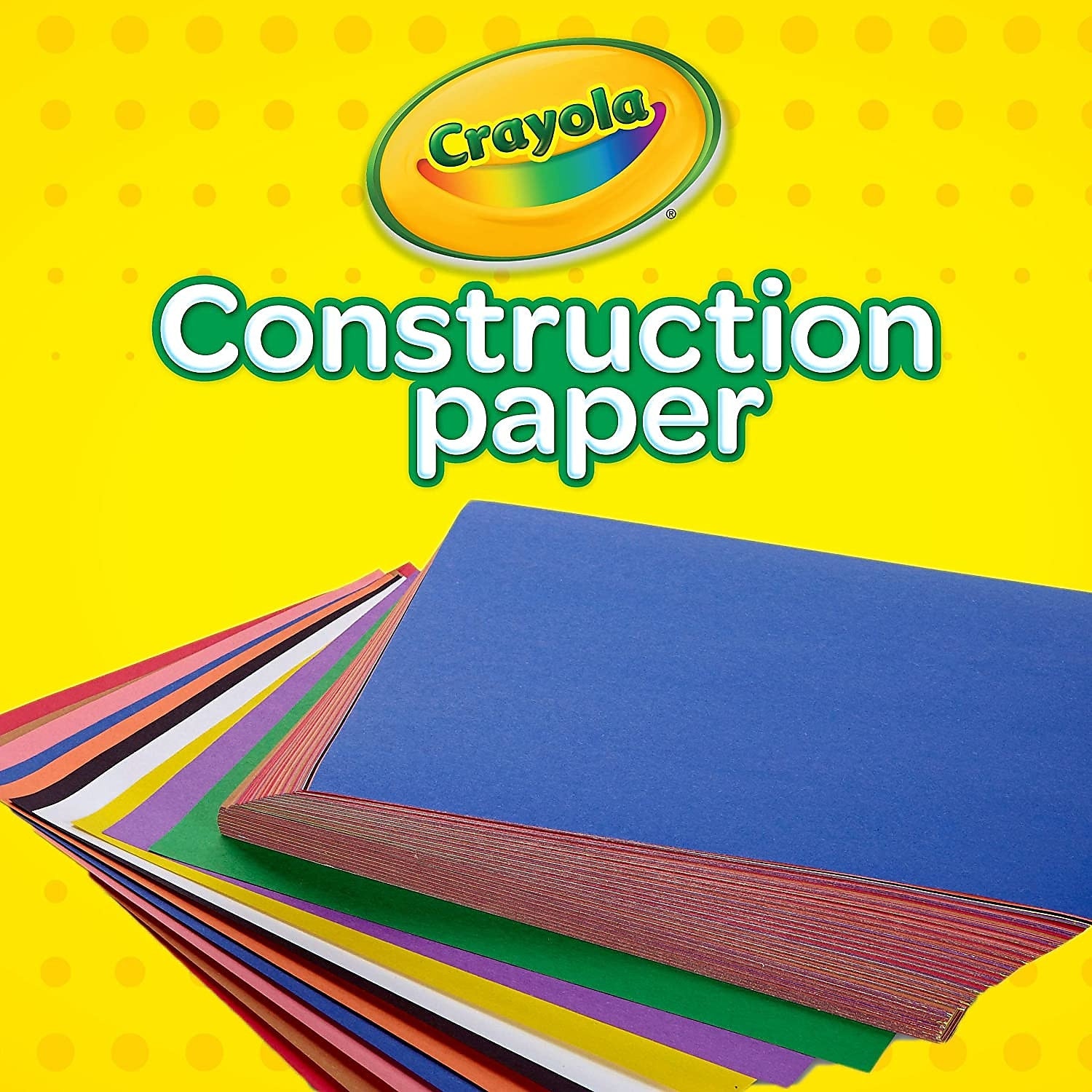 Crayola 12 Colors! Construction Paper, 12