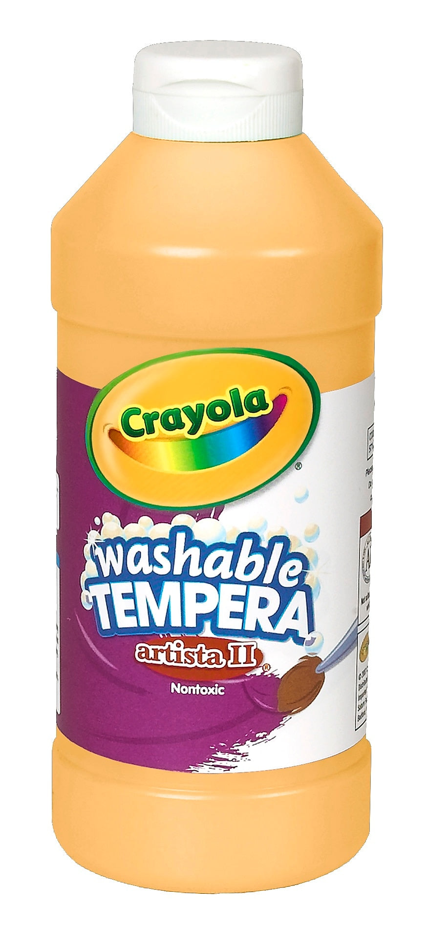 Crayola® Artista II Washable Tempera Paint 16oz Peach