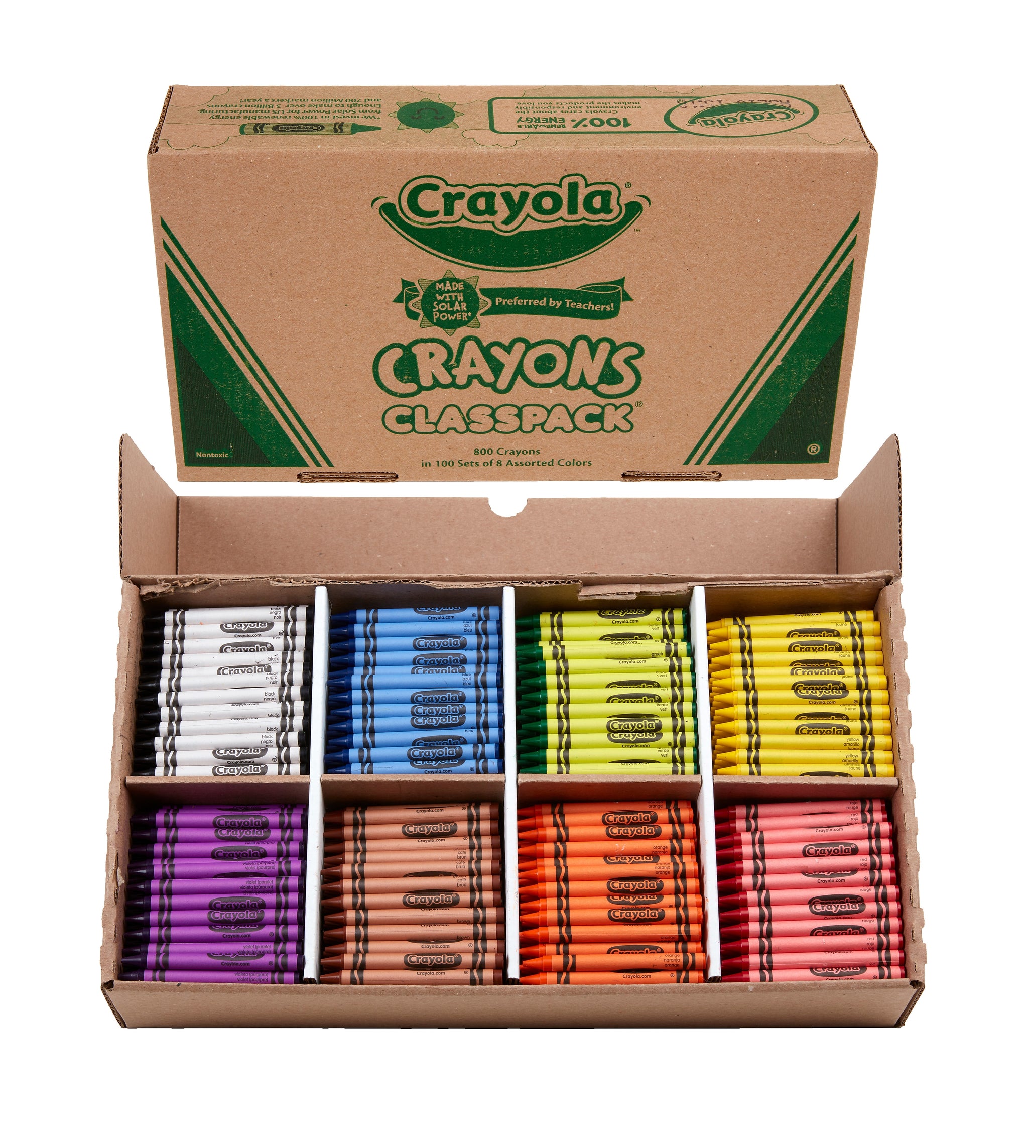 Crayola Classpack Crayons, 800/Box