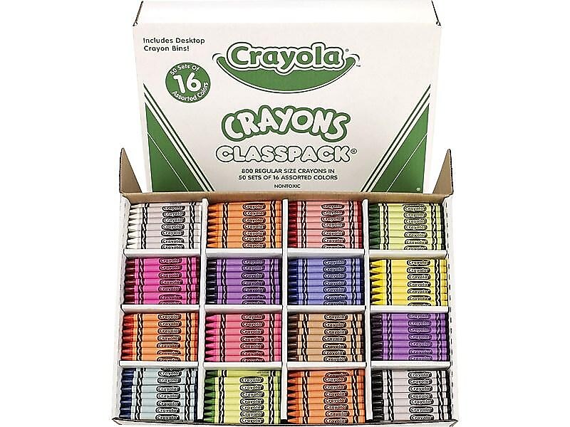 Crayola Classpack Crayons, 800/Box