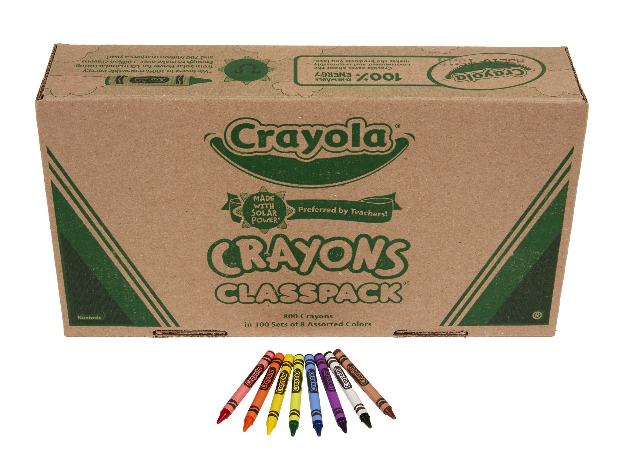 Crayola Classpack Crayons, 800/Box