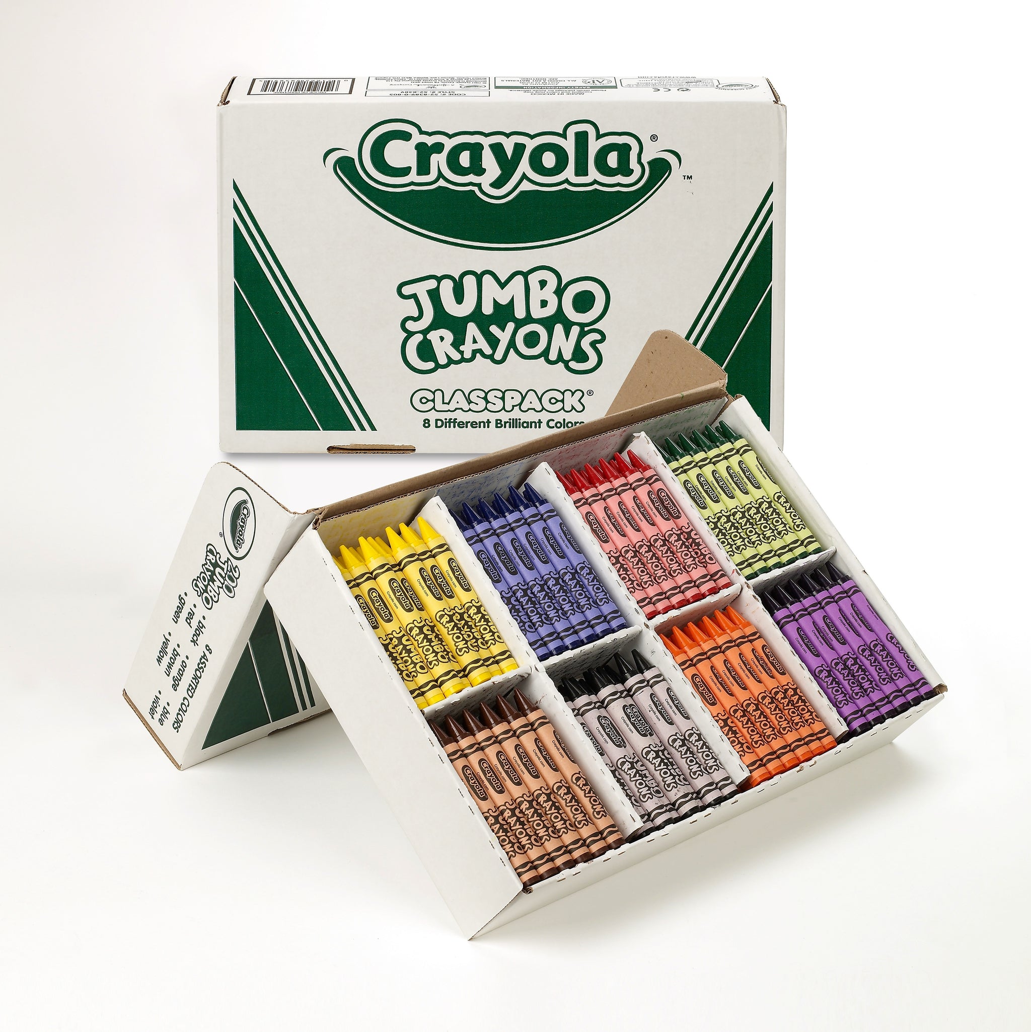 Crayola Classpack Jumbo Crayons, 200/Box