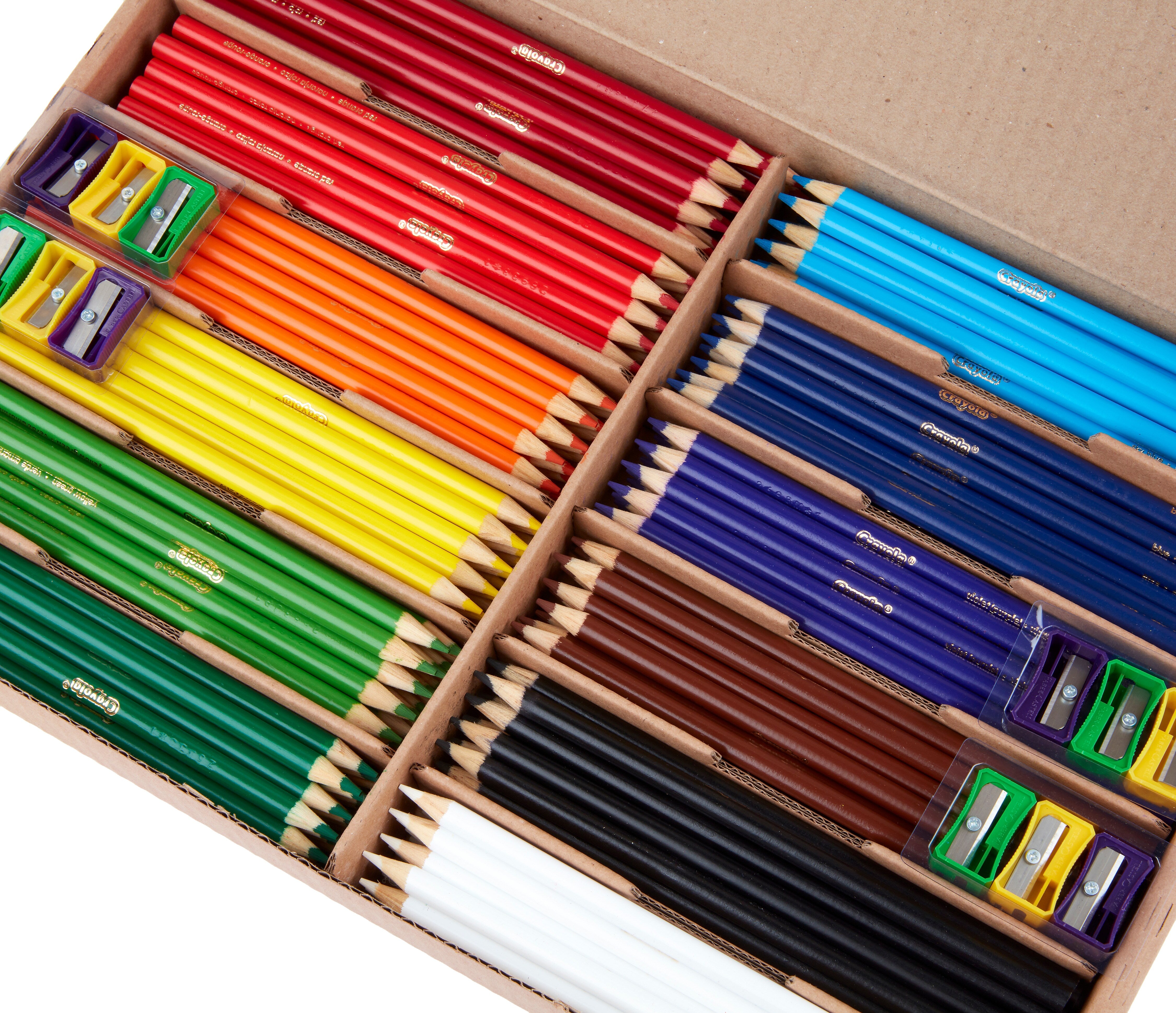 Crayola Classpack Kids' Colored Pencils, Assorted Colors, 240/Carton