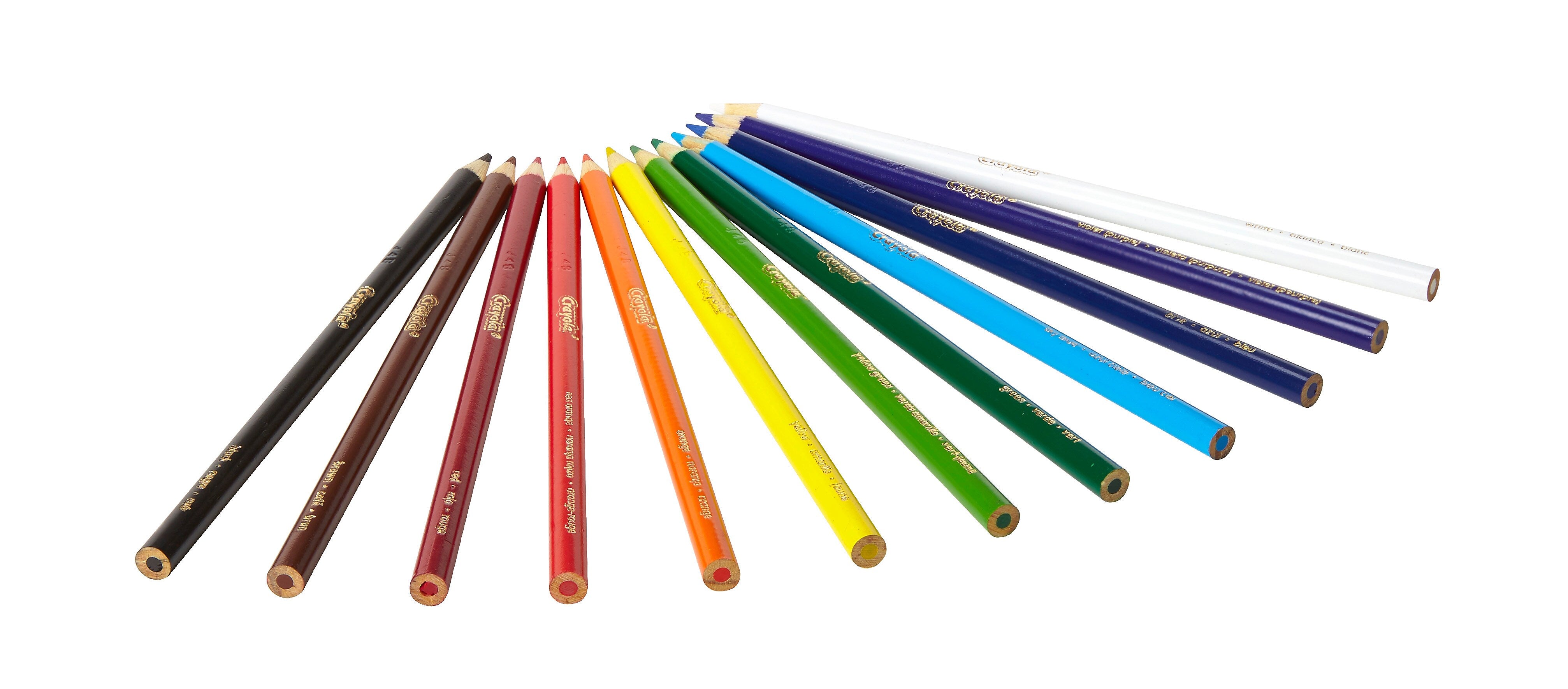 Crayola® Colored Pencils, Assorted Colors, 12/Box