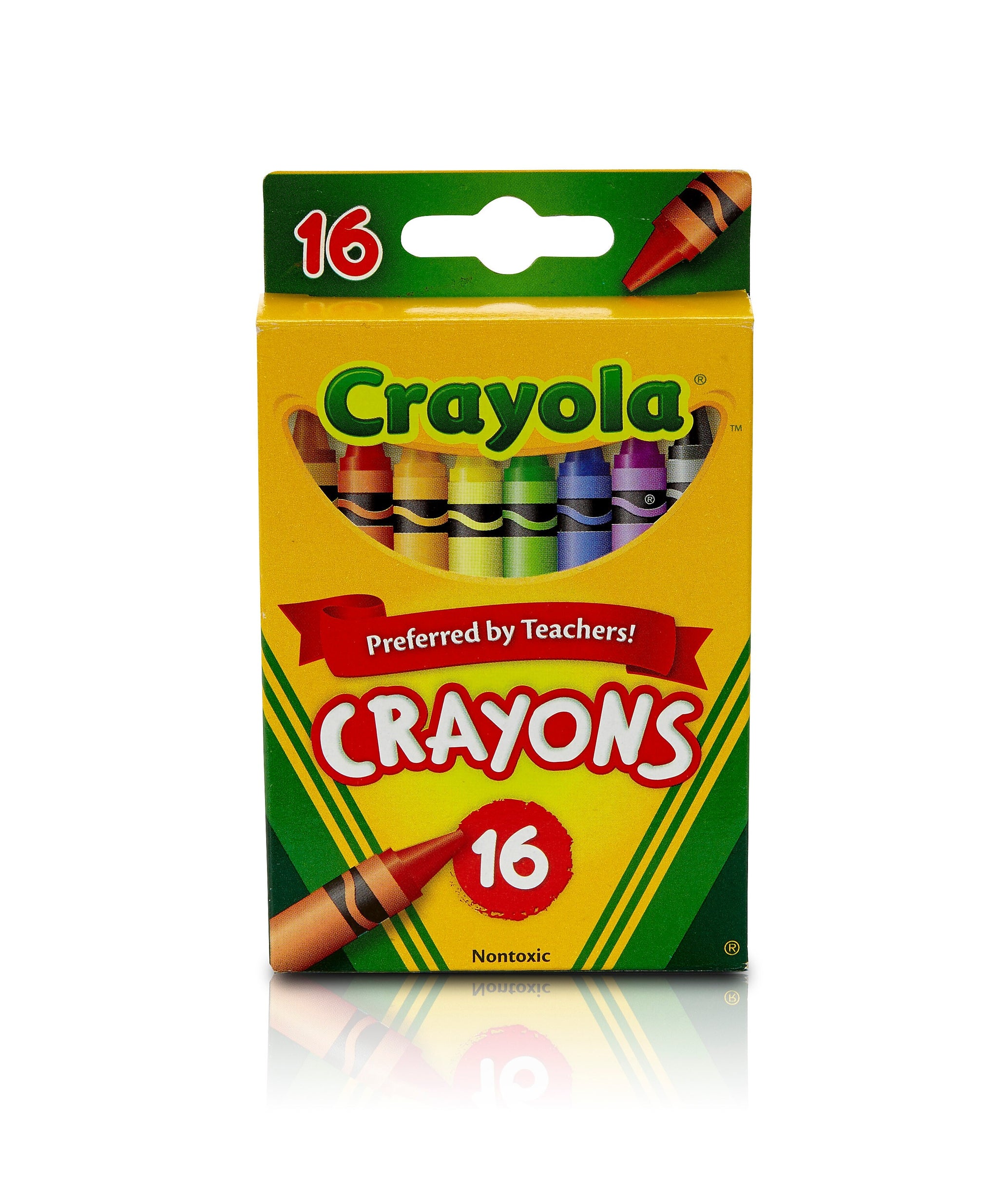 Crayola Crayons Assorted Colors, 16/Box