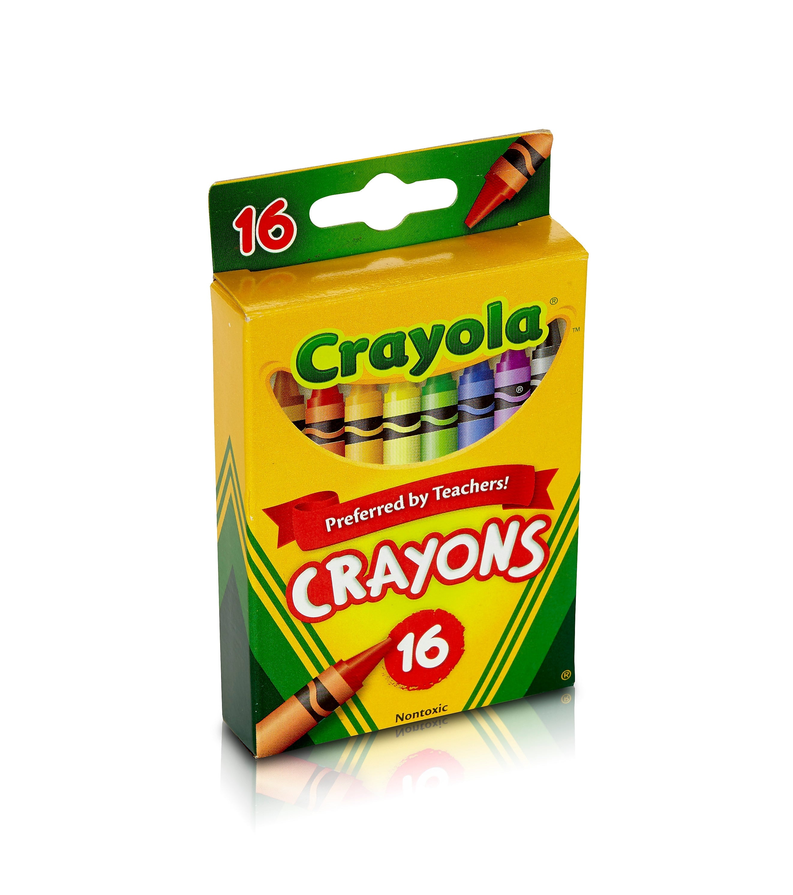 Crayola Crayons Assorted Colors, 16/Box