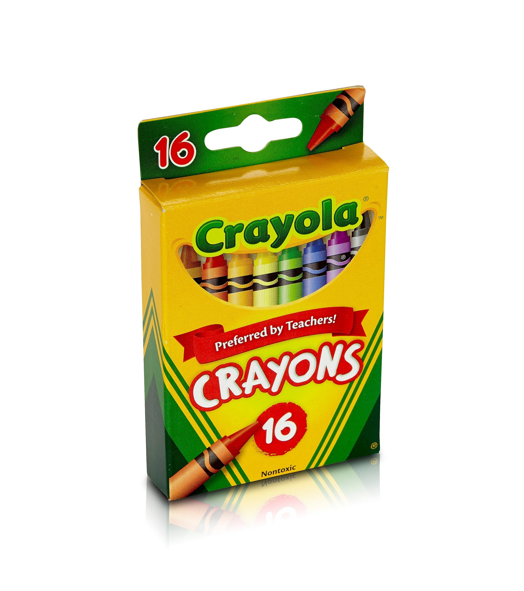 Crayola Crayons Assorted Colors, 16/Box