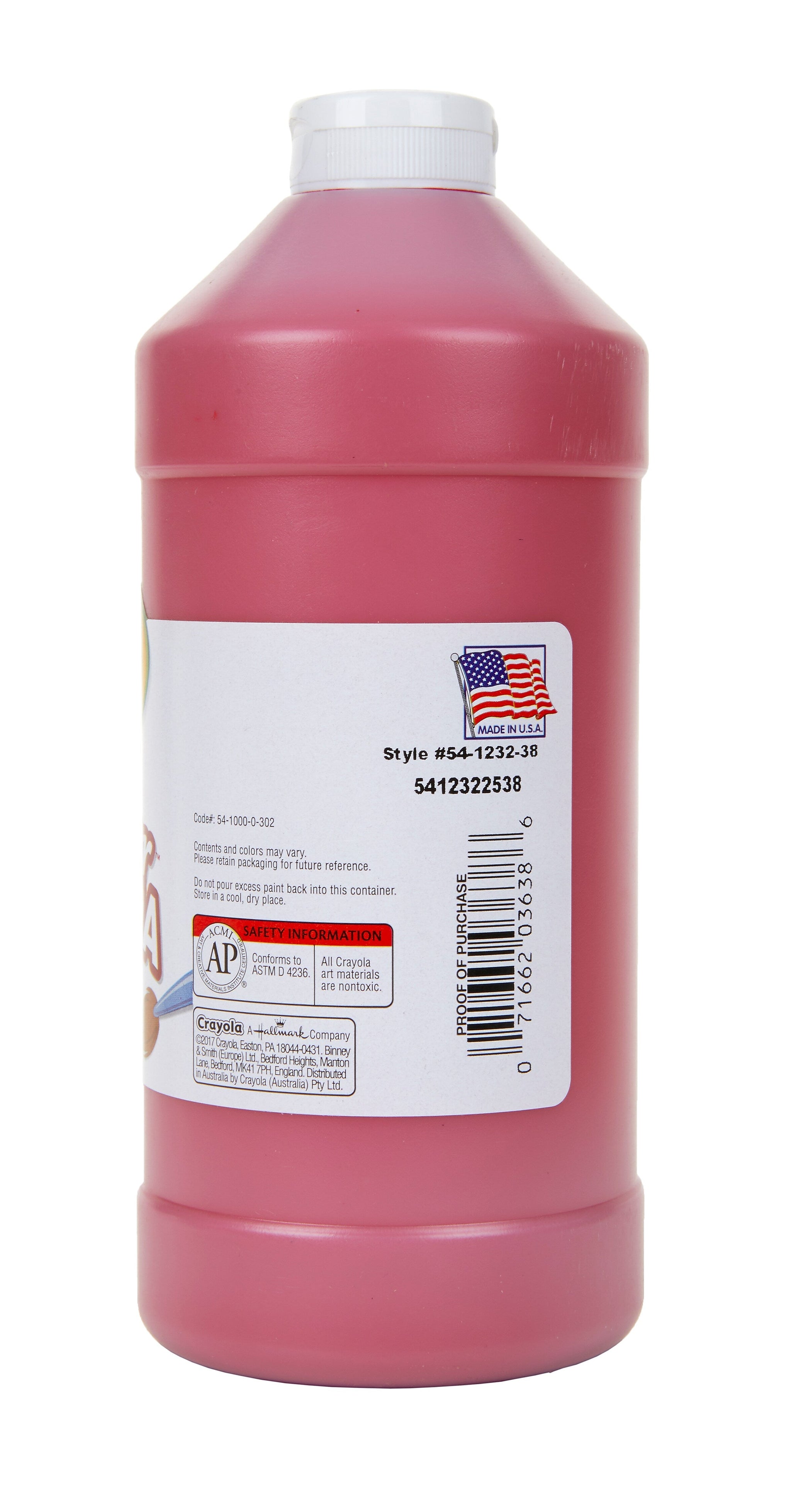 Crayola Premier Tempera Paint, Red, 32 oz.