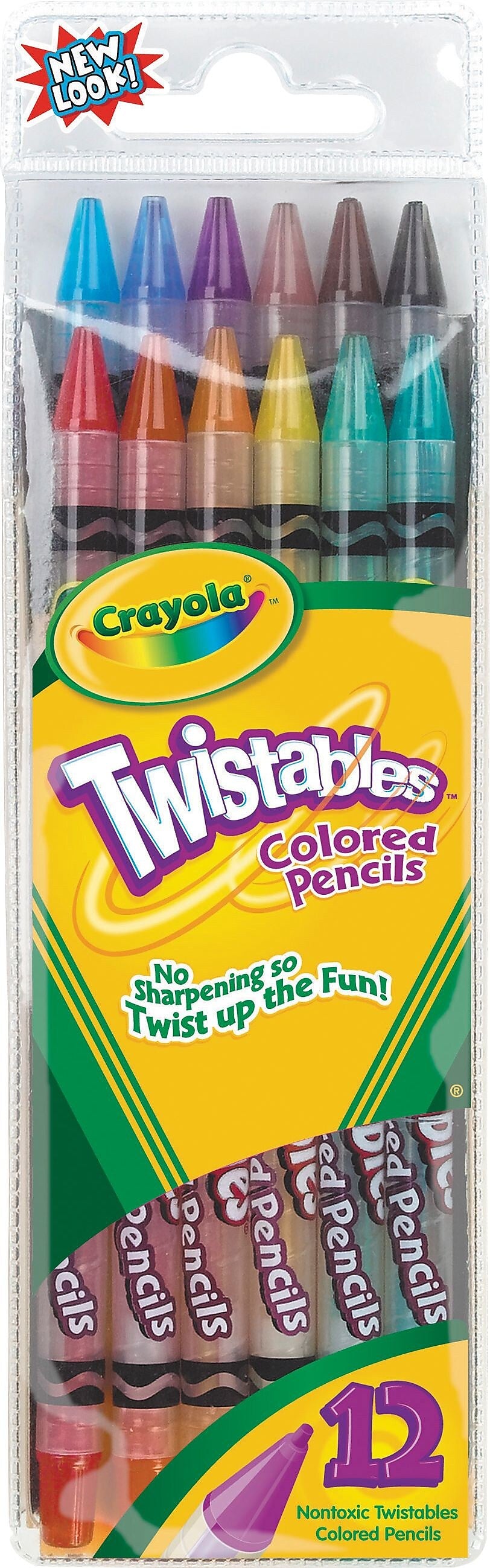 Crayola® Twistables® Colored Pencils, 12/Pack