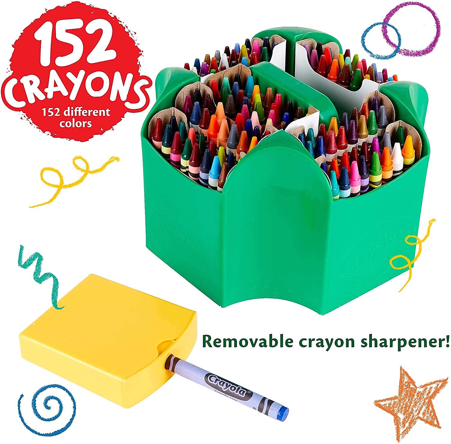 Crayola Ultimate Collection Crayons, 152/Box