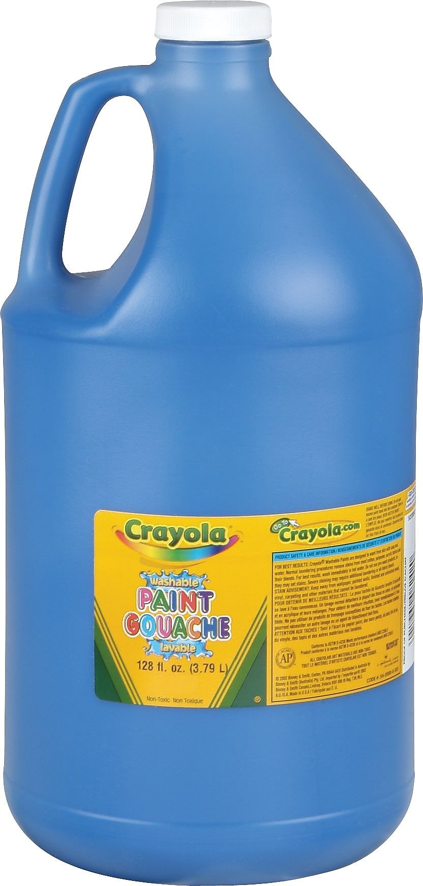 Crayola Washable Kid's Paint, Blue, 1 Gallon