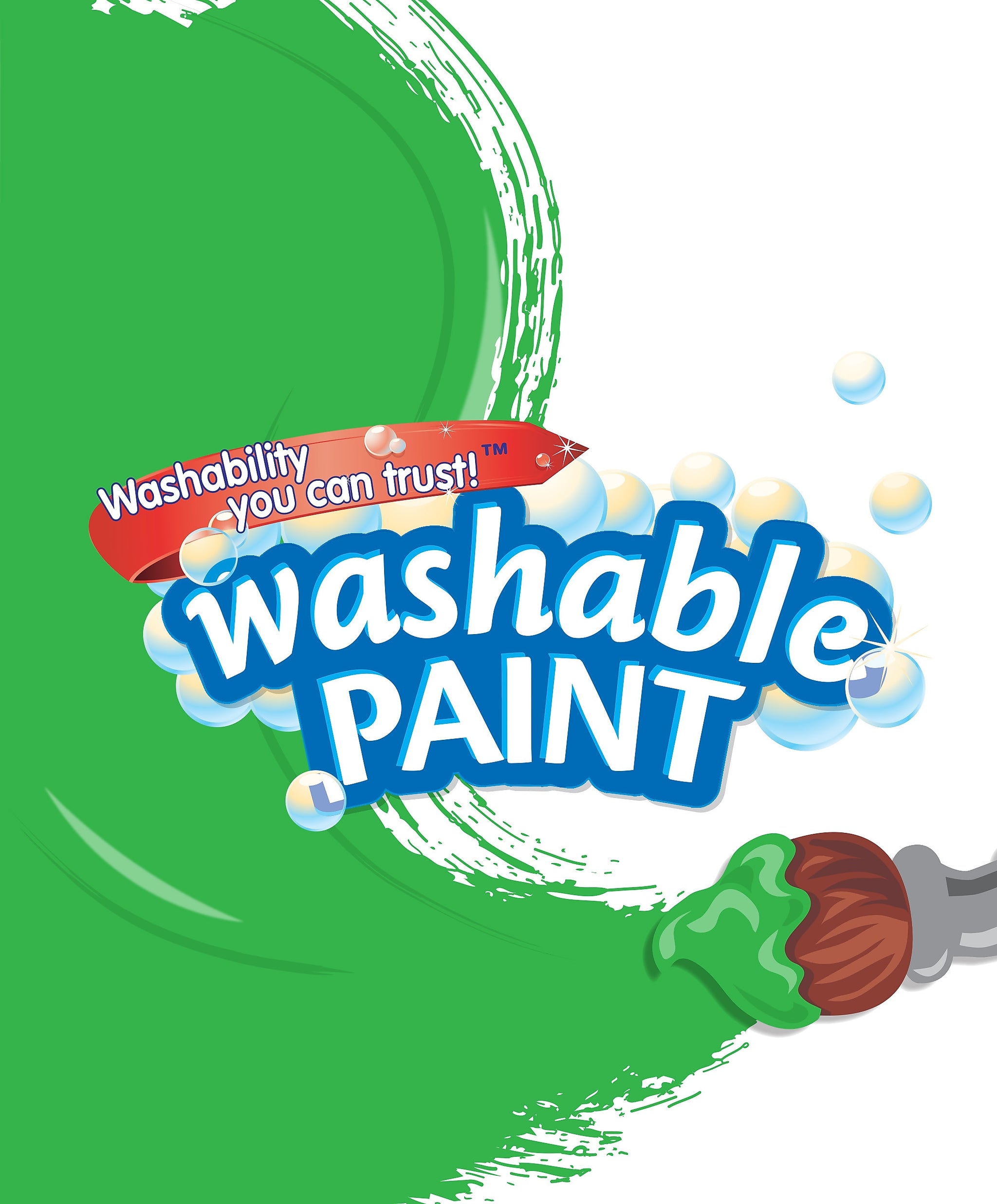 Crayola Washable Kid's Paint, Green, Gallon