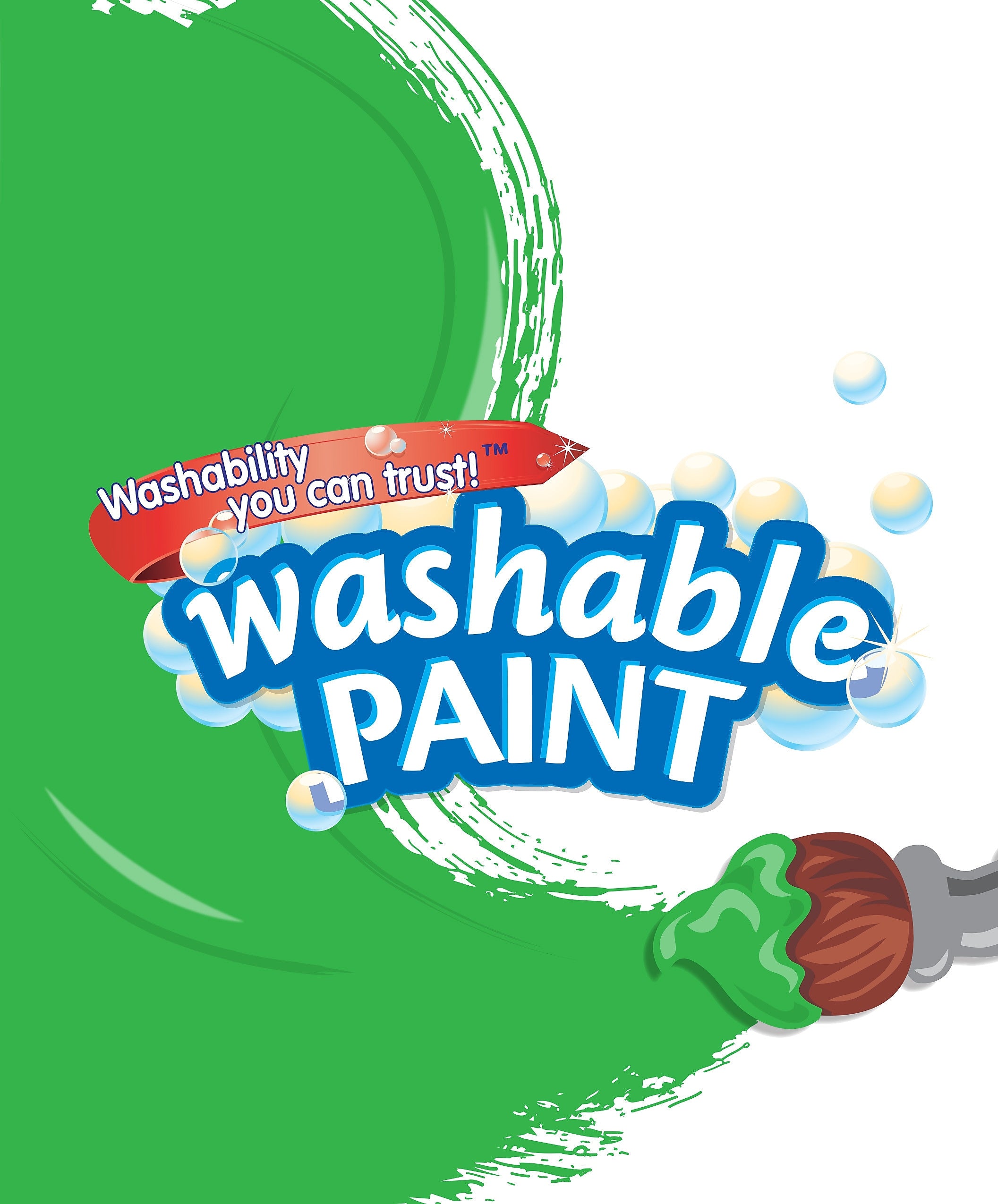 Crayola Washable Kid's Paint, Green, Gallon
