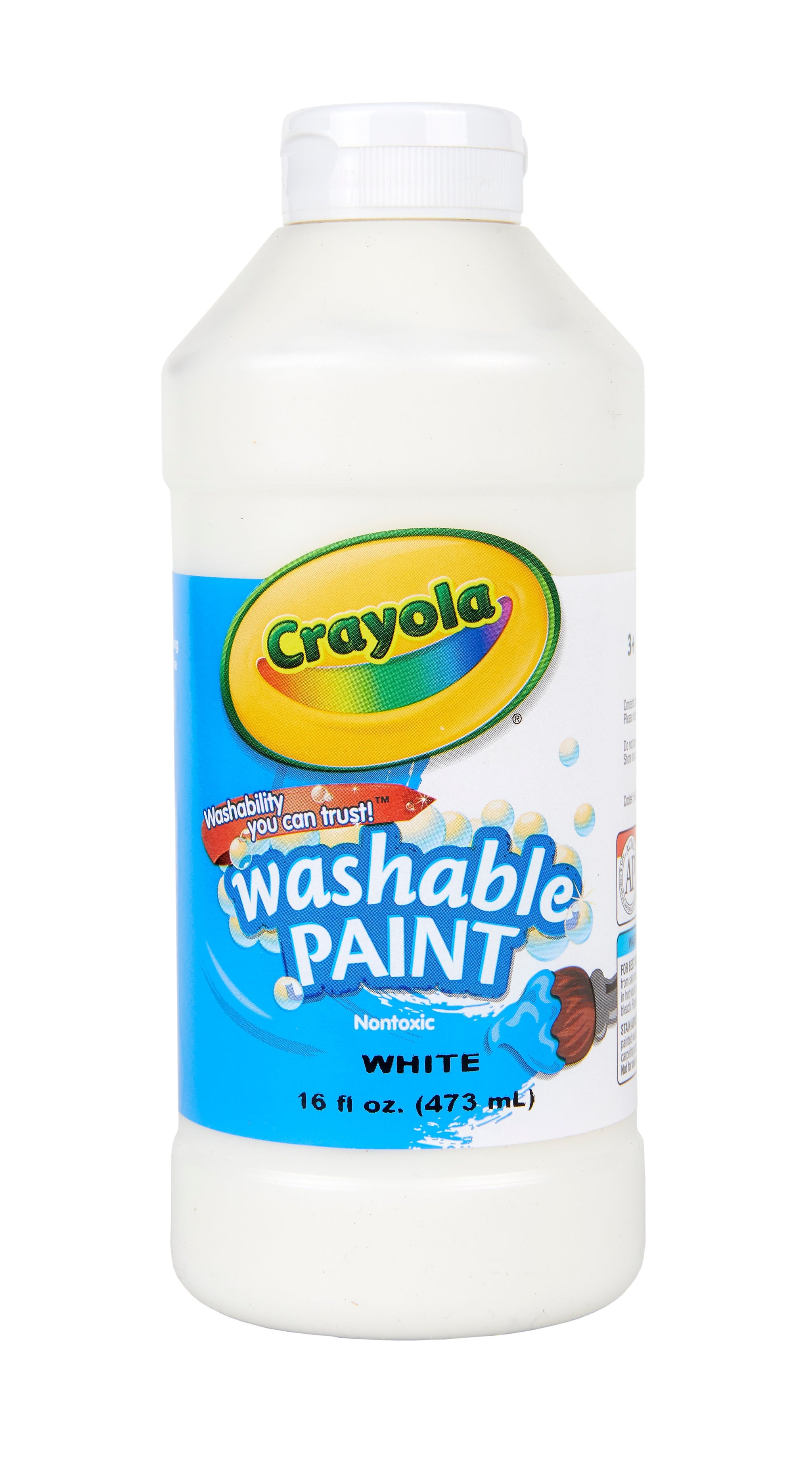 Crayola Washable Paint, 16 oz, White