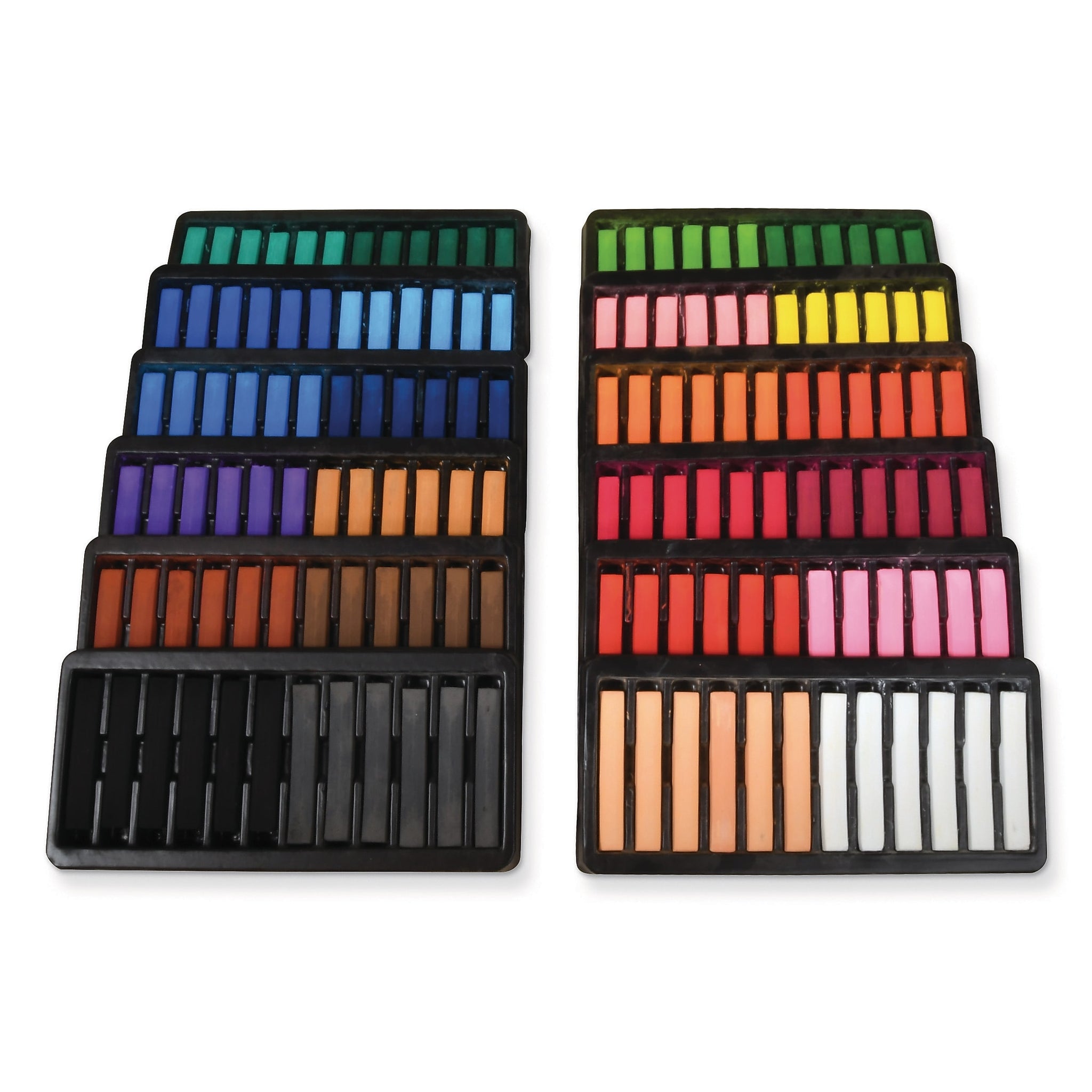 Creativity Street Square Artist Pastels, Assorted Colors, 144 Pieces