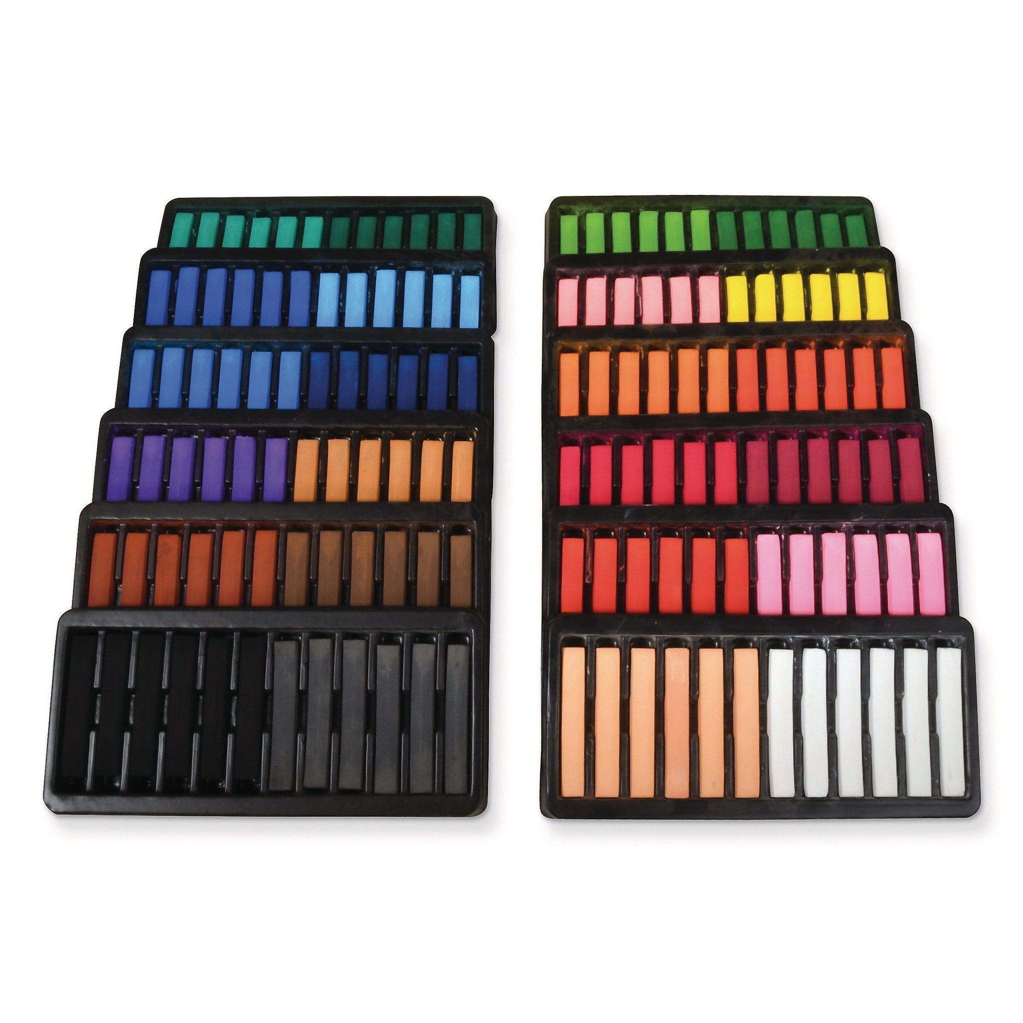 Creativity Street Square Artist Pastels, Assorted Colors, 144 Pieces