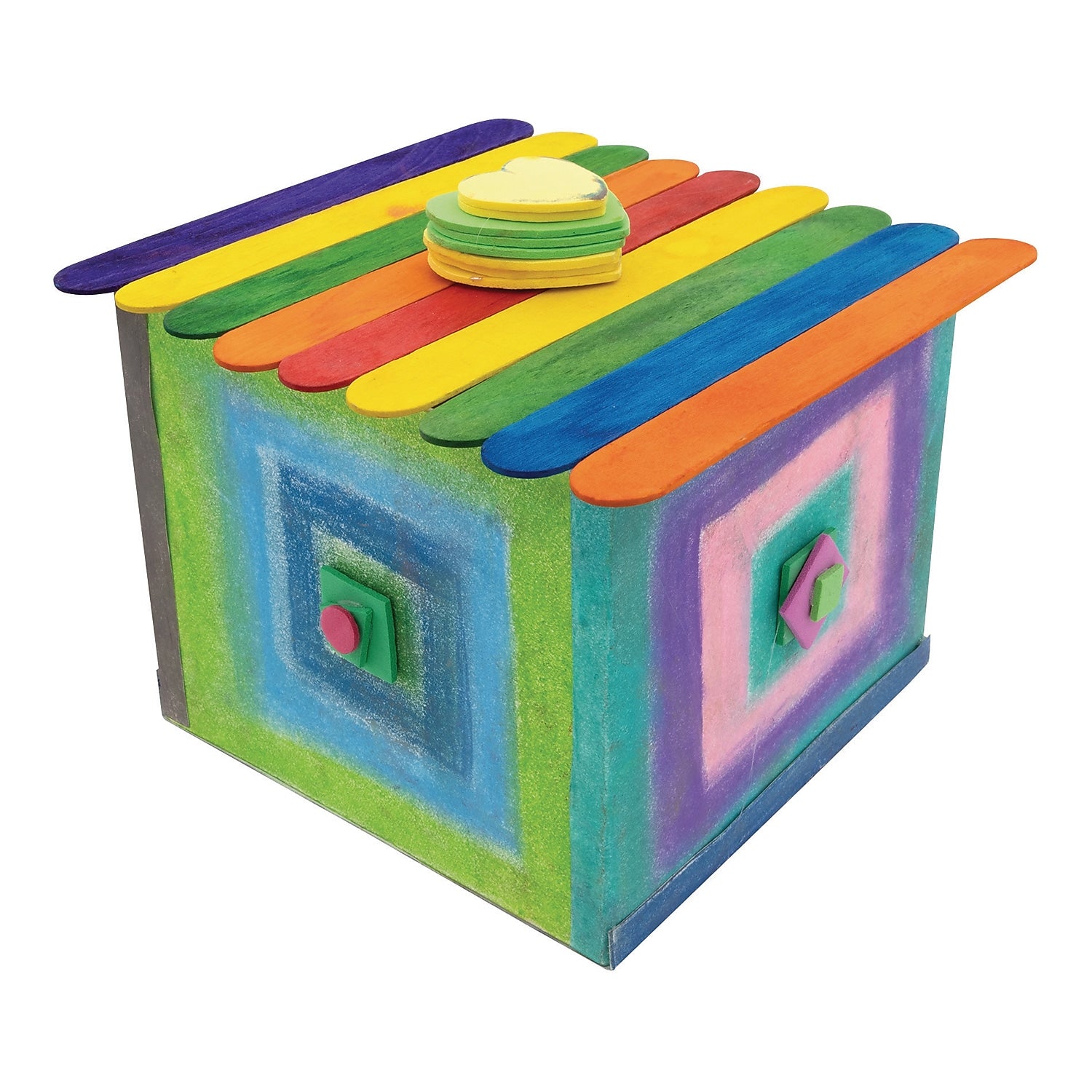 Creativity Street Square Artist Pastels, Assorted Colors, 144 Pieces