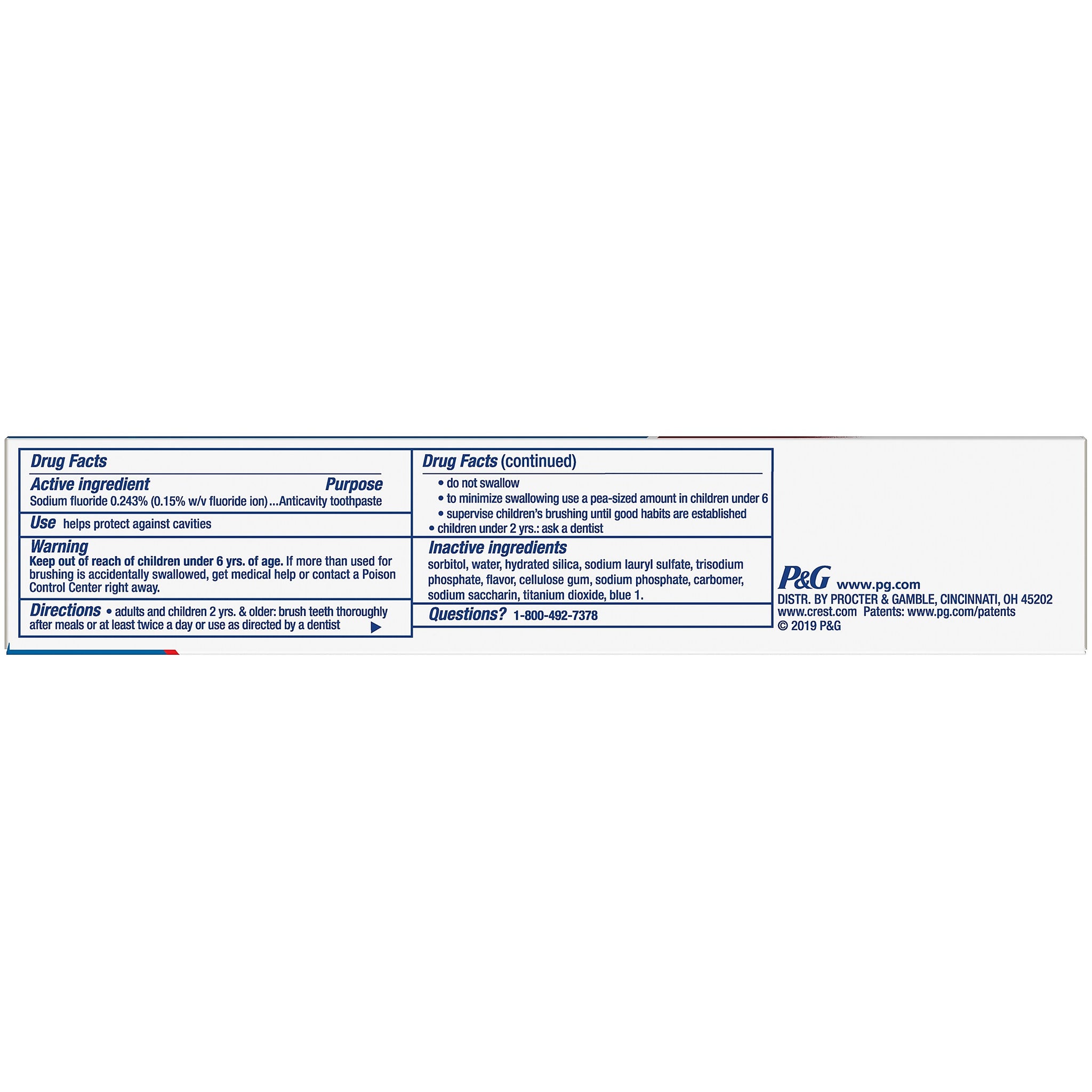 Crest Cavity Protection Regular Toothpaste, 4.2 oz
