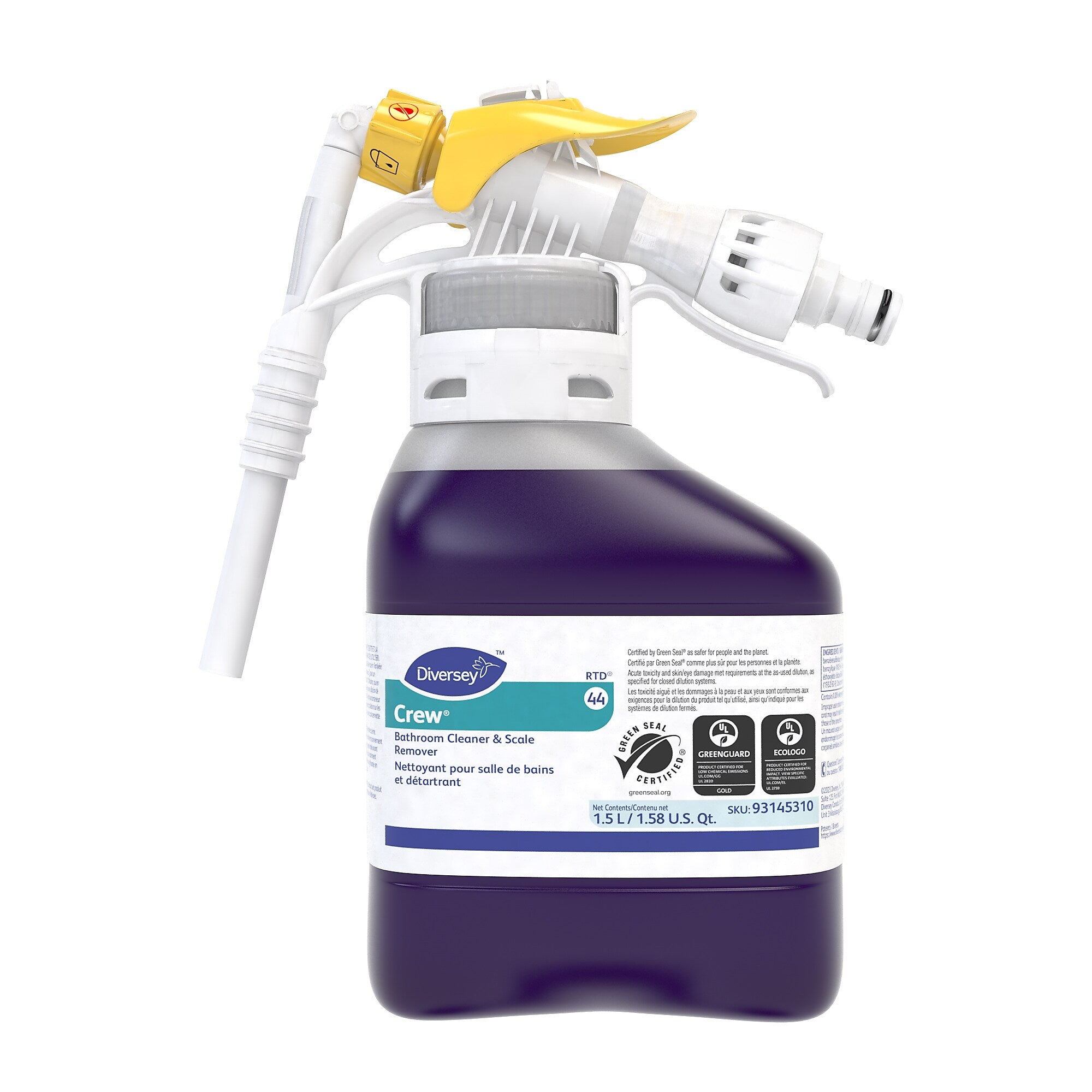 Thread Cleaner Scale Crew 44 Diversey RTD Bathroom Cleaner & Scale Removers, Liquid, Unscen ...