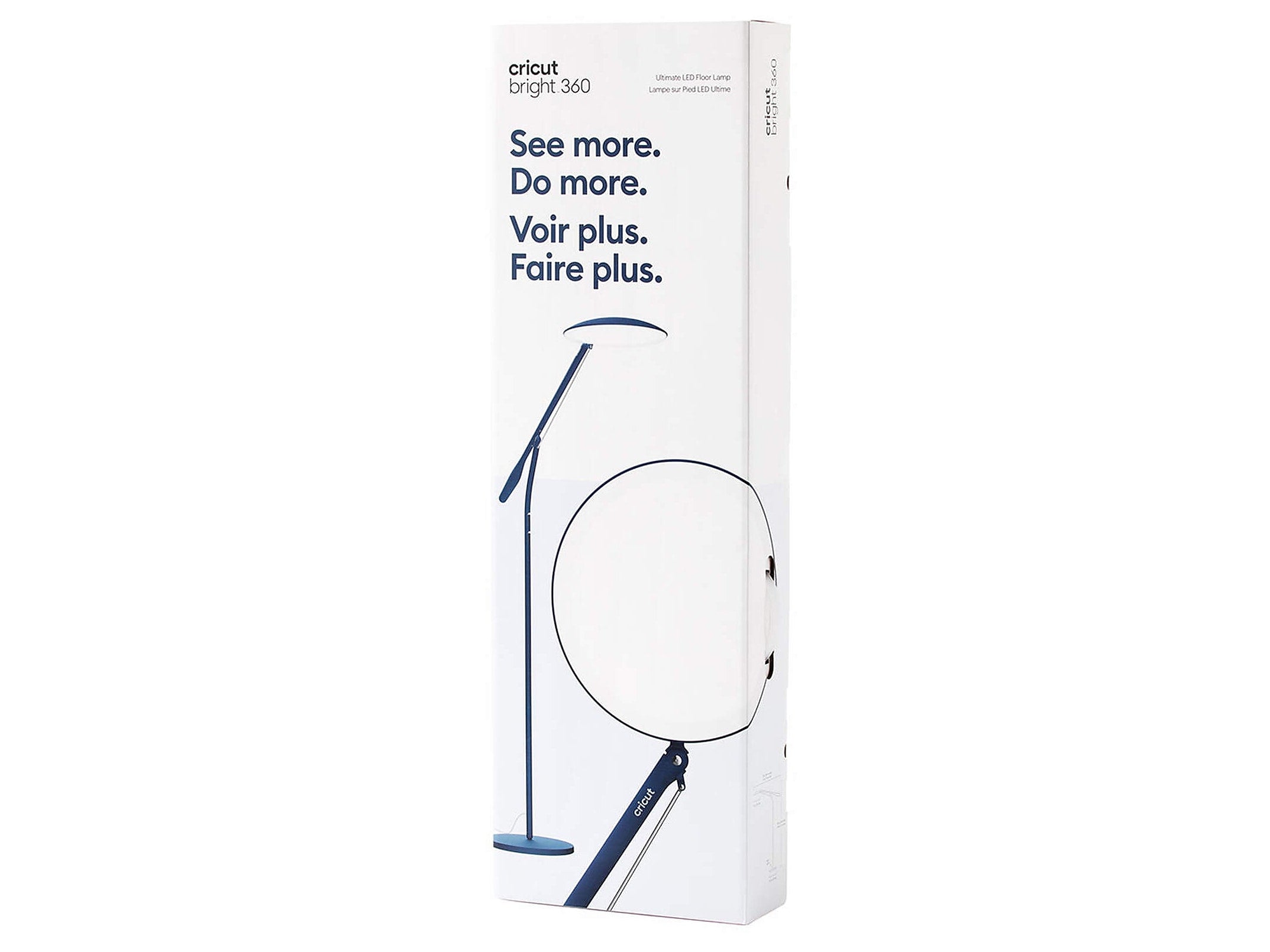 Cricut Bright™ 360 Ultimate LED Floor Lamp, Indigo