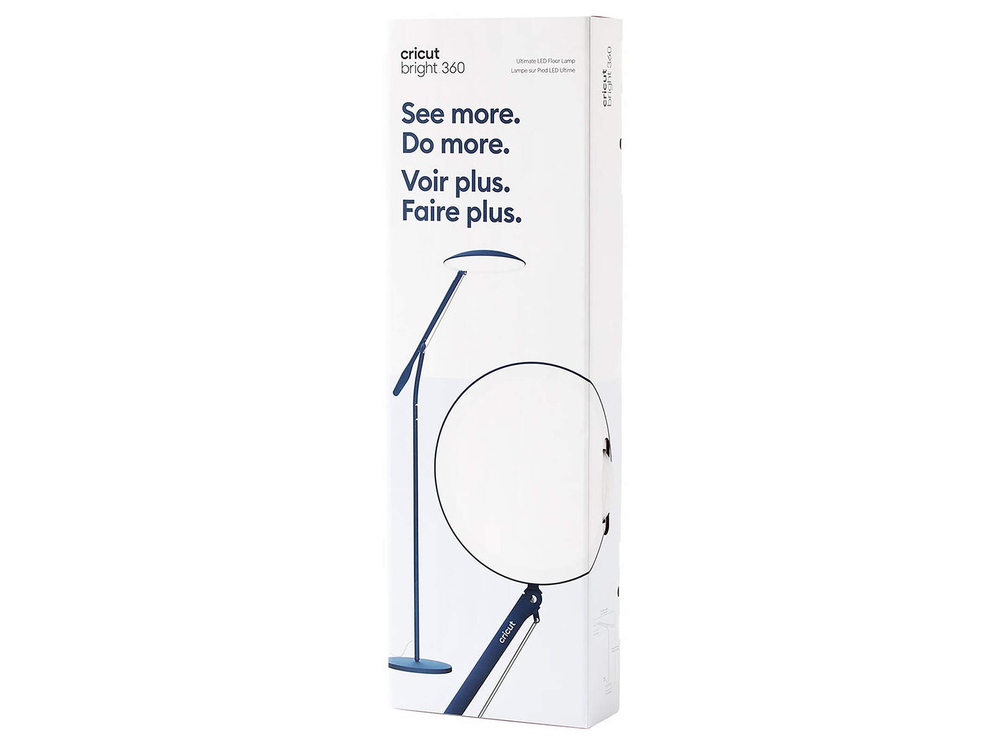 Cricut Bright™ 360 Ultimate LED Floor Lamp, Indigo