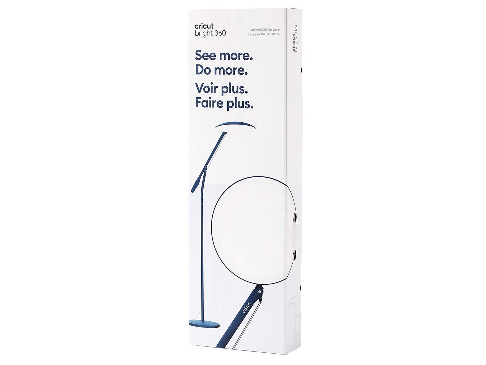 Cricut Bright™ 360 Ultimate LED Floor Lamp, Indigo