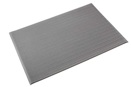 Crown Tuff-Spun Foot-Lover Anti-Fatigue Floor Mat, 27" x 36", Gray