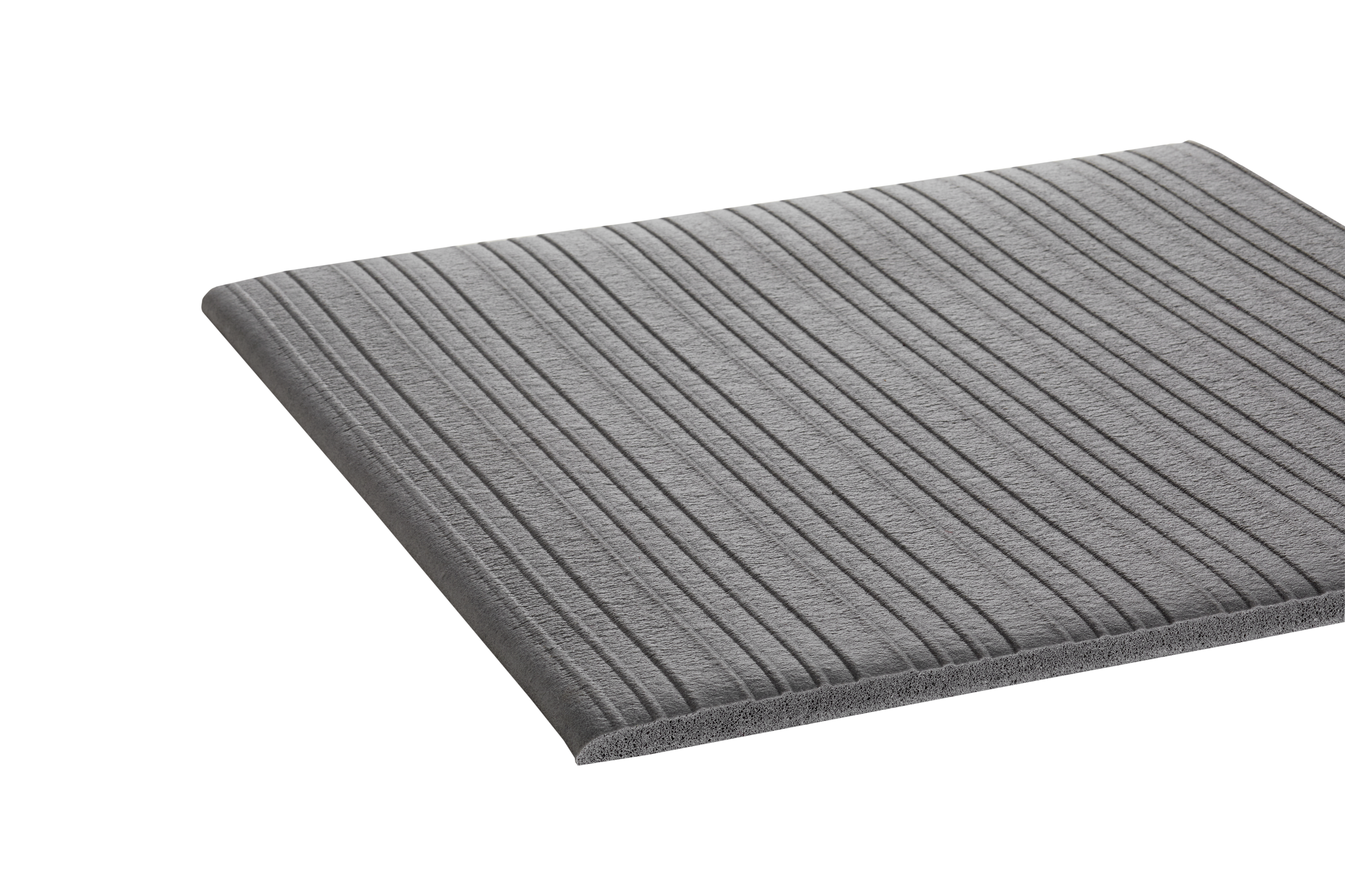 Crown Tuff-Spun Foot-Lover Anti-Fatigue Floor Mat, 36" x 120", Black