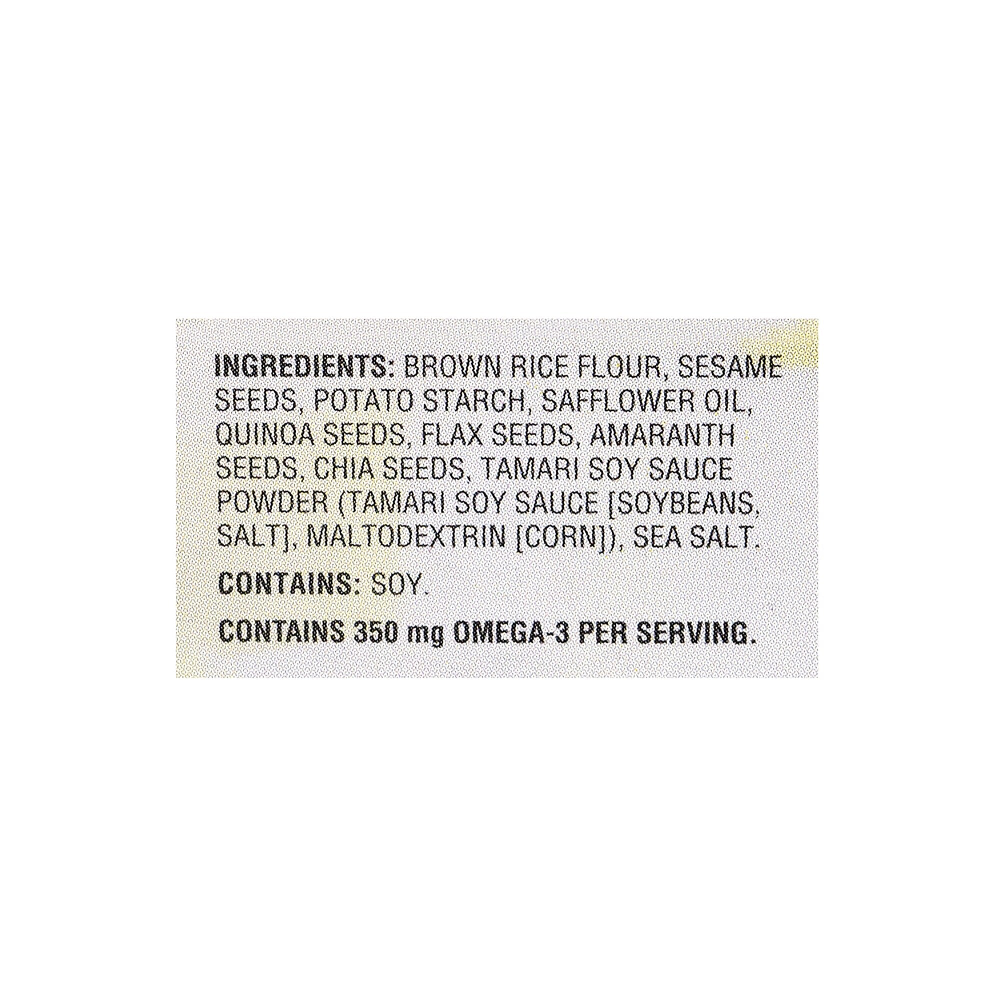 Crunchmaster Gluten Free 5-Seed Crackers, Two 10 oz. Bags/Pack