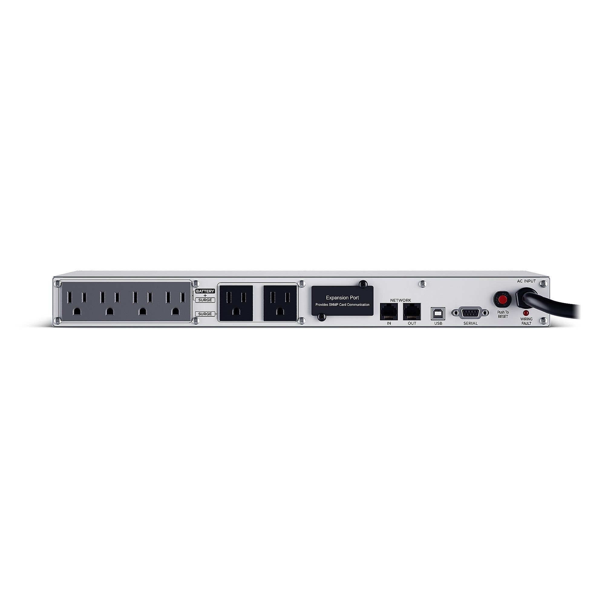 CyberPower Smart App LCD 500VA UPS, 6-Outlets, Black