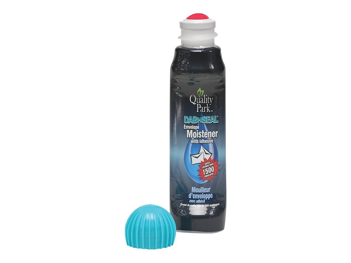 Dab 'N Seal 1.69 oz. Envelope Moistener Sealing Solution, Clear Liquid