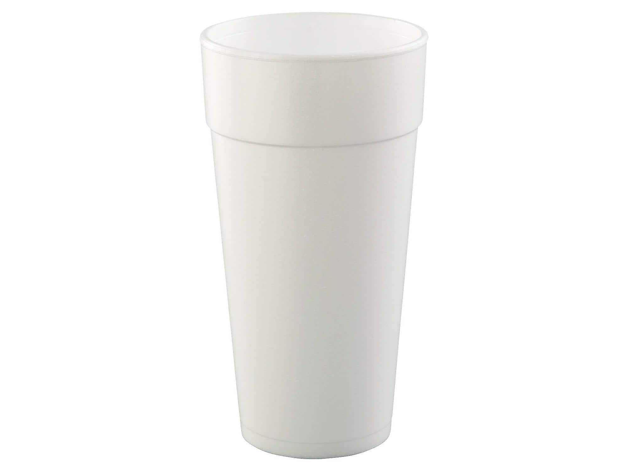 Dart J Cup Hot Cups, 24 oz., White, 500/Carton