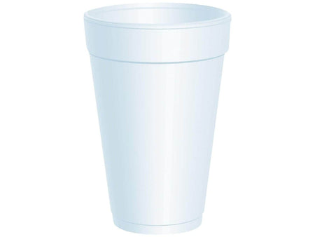 Dart J Cup Hot/Cold Cups, 10 Oz., White, 1000/Carton