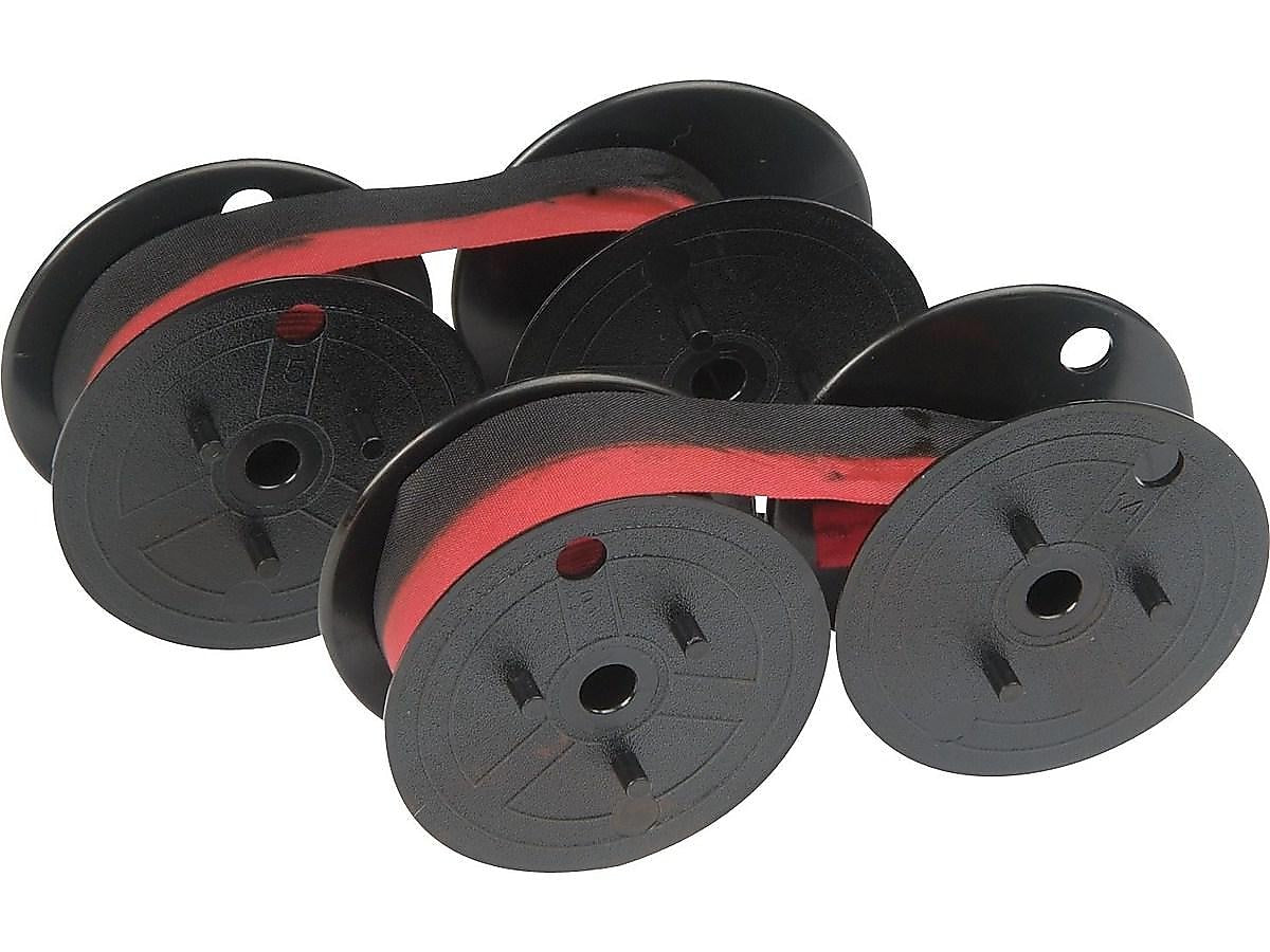 DataProducts Calculator Ribbon, Black/Red, 2/Pack