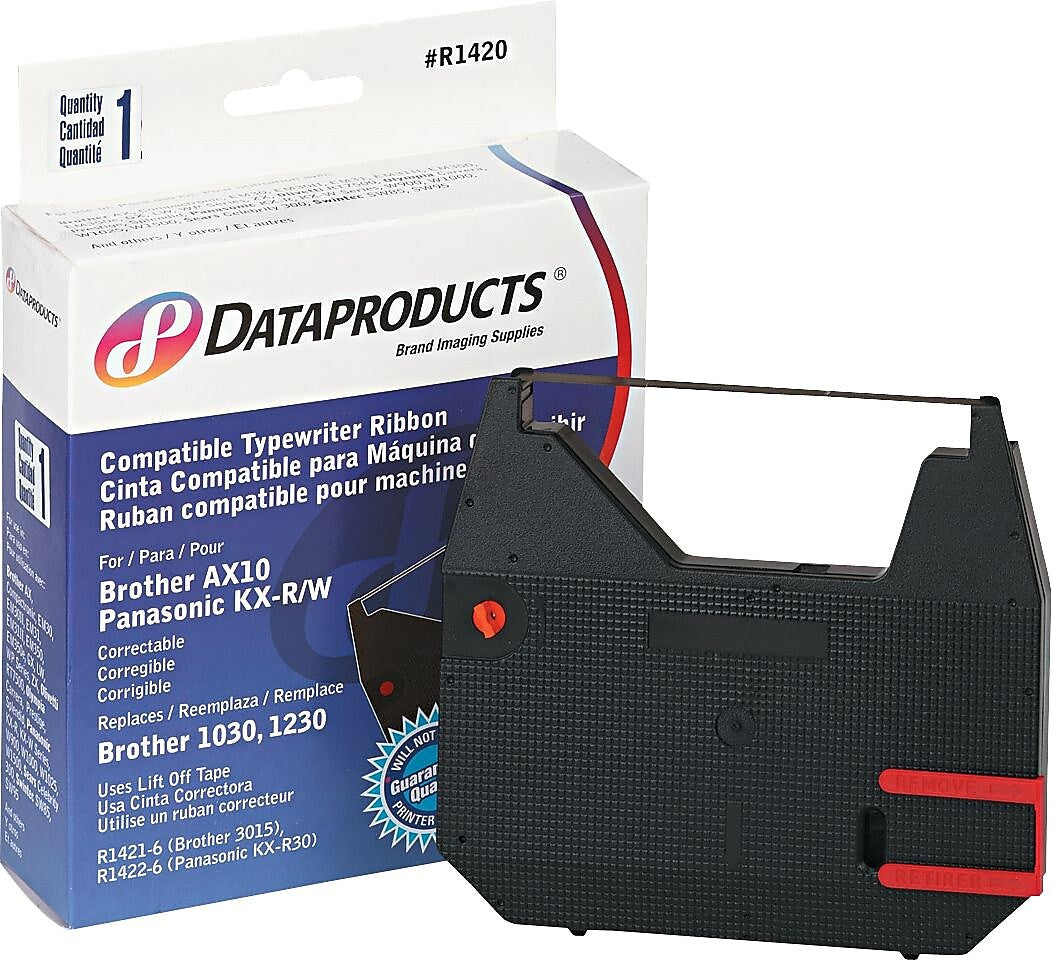 DataProducts Typewriter Ribbons, Black