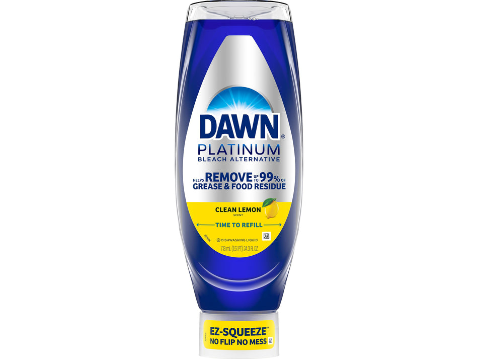 Dawn Platinum Dish Soap, Clean Lemon, 24.3 fl.oz