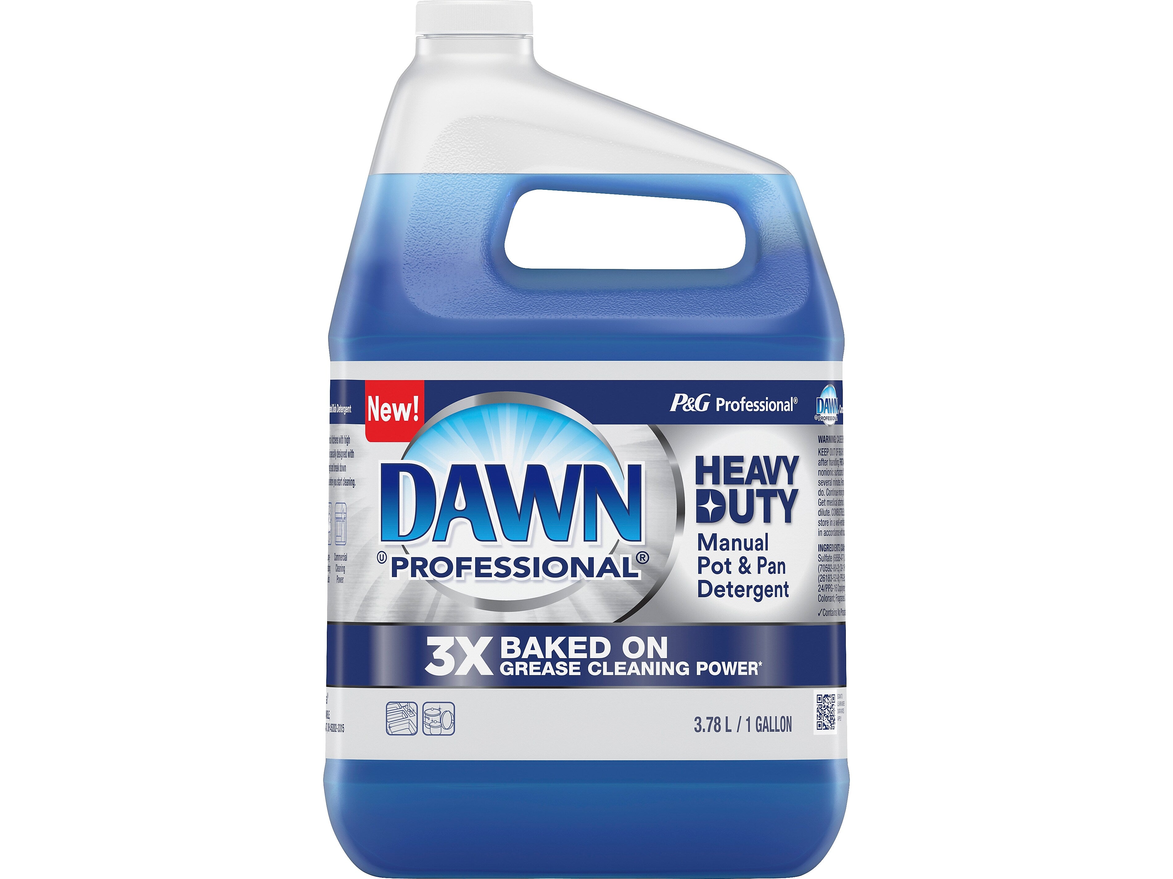 Dawn Professional Heavy Duty Liquid Dish Soap, Original Scent, 1 Gal.