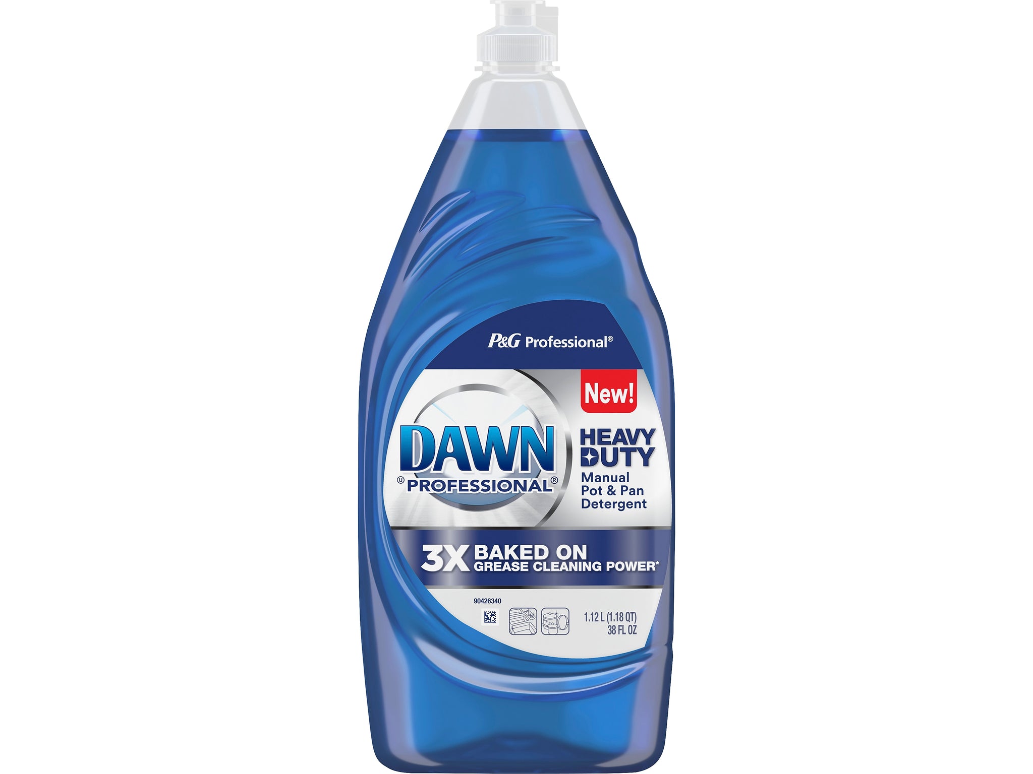 Dawn Professional Heavy Duty Liquid Dish Soap, Original Scent, 38 fl. oz.