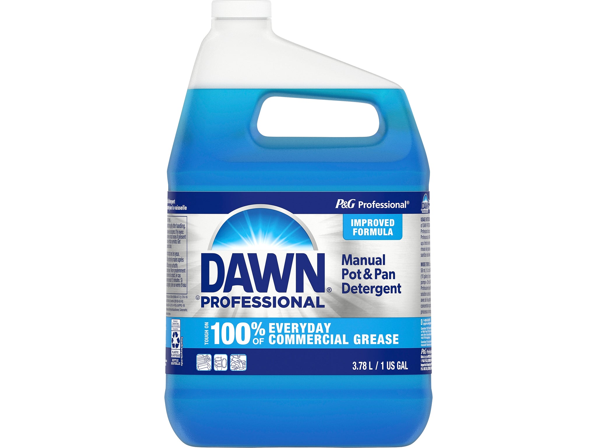 Dawn Professional Manual Pot and Pan Detergent, 1 gal., 2/Pack
