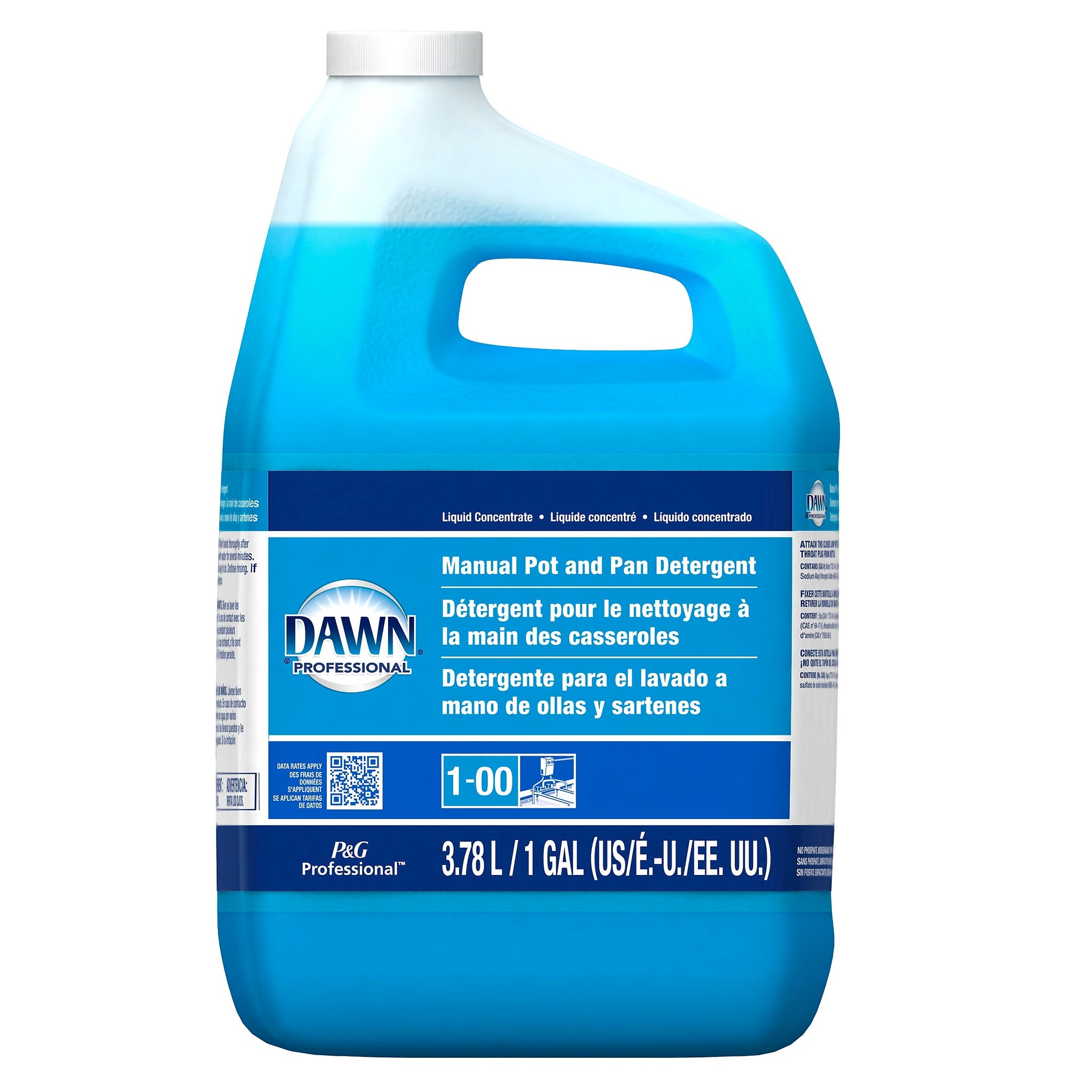 Dawn Professional Manual Pot and Pan Detergent, 1 Gallon, 4/Carton